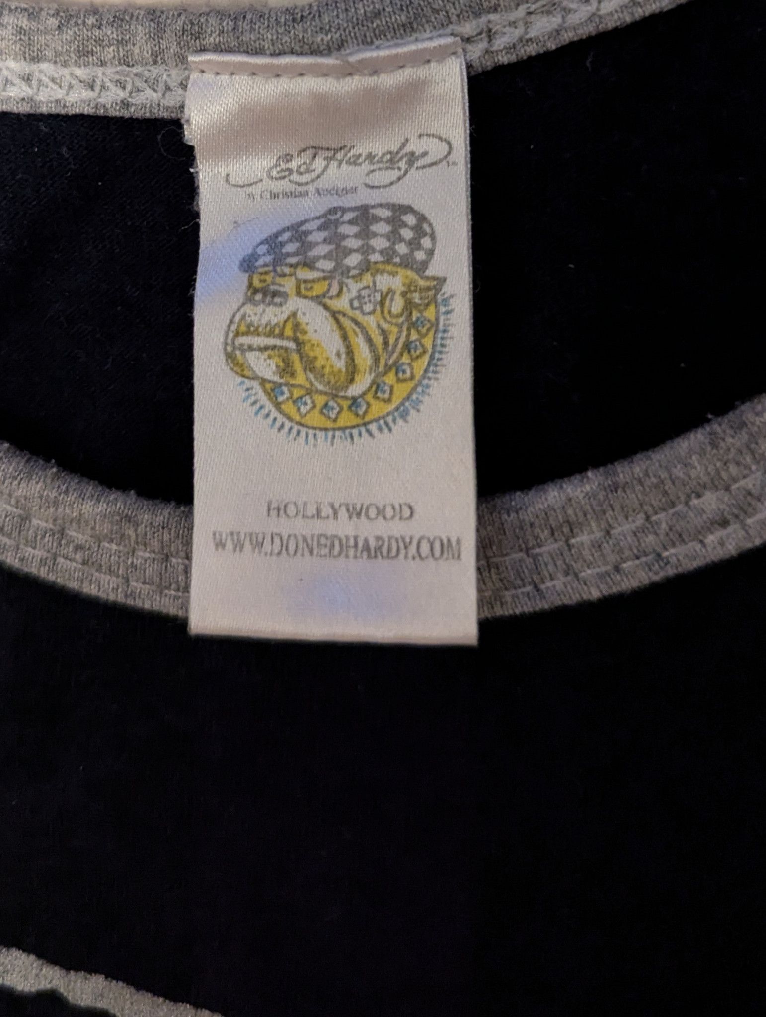 Ed Hardy Vintage Ed Hardy “Pierced Hearts” Y2K Tank Top Made in USA Size US XL / EU 56 / 4 - 8 Thumbnail