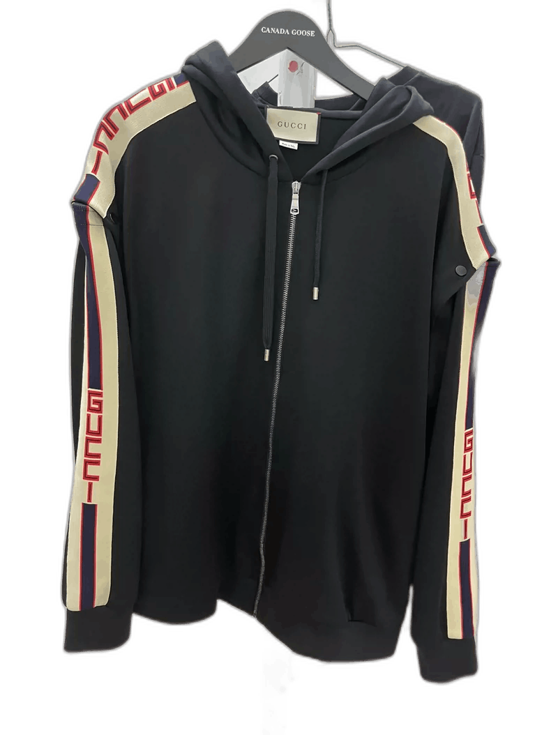 Gucci Gucci Side Logo Jacket with Detachable Sleeves-yf Size US L / EU 52-54 / 3 - 1 Thumbnail