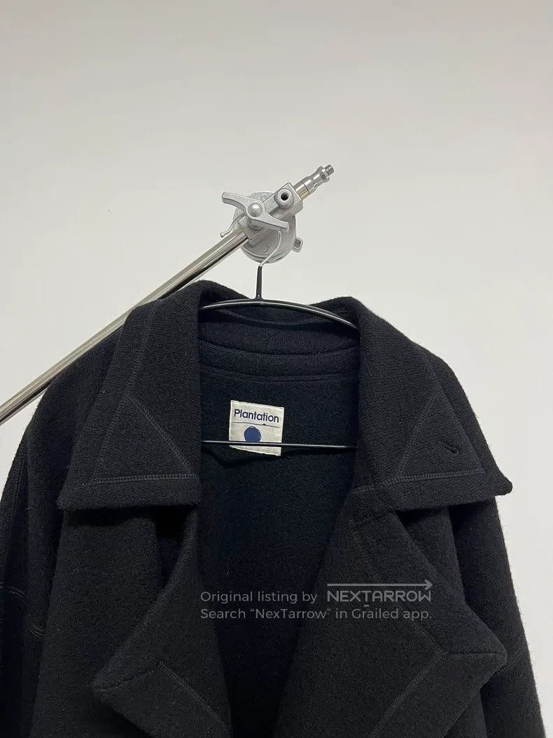 Issey Miyake Issey Miyake Black Double-Sided Fleece Wool Coat Size US M / EU 48-50 / 2 - 3 Thumbnail