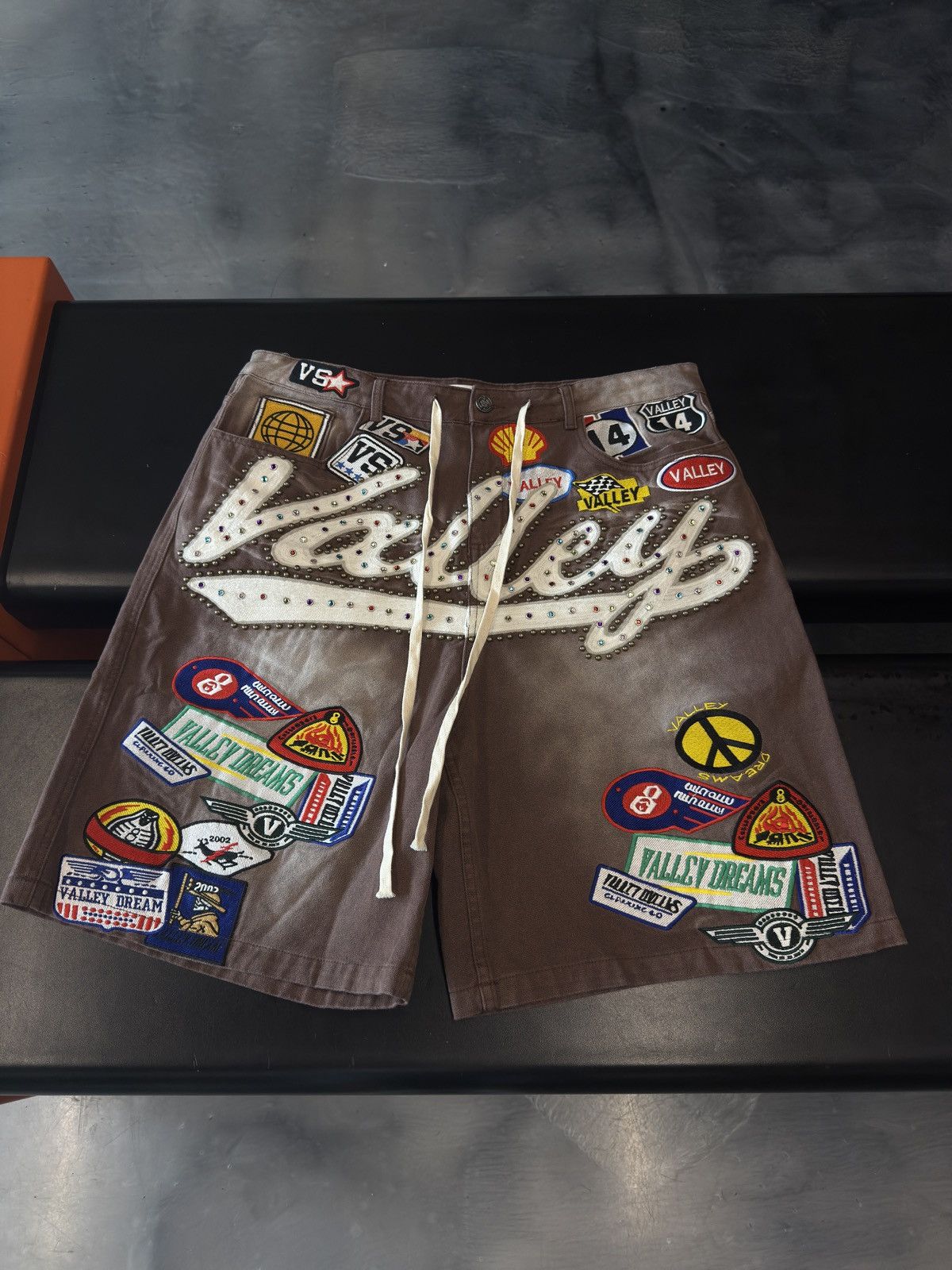 Vale Vale Forever 1980s Jorts Size US 34 / EU 50 - 1 Thumbnail