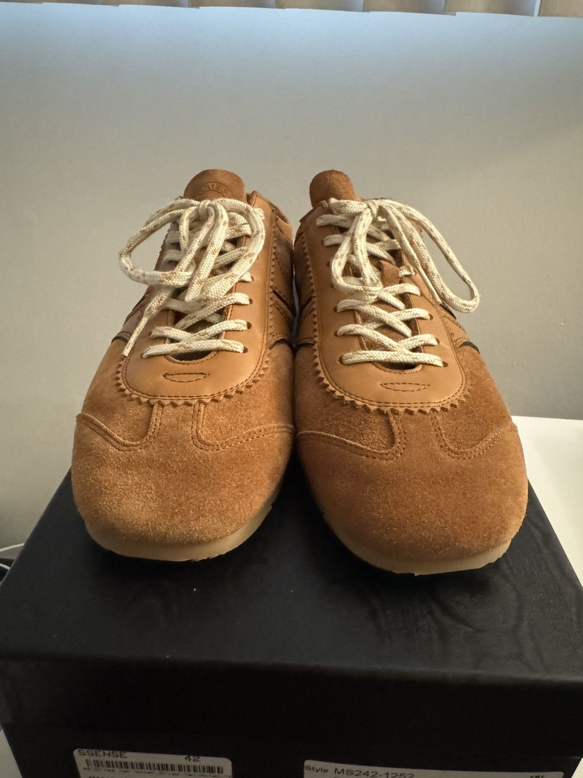 Dries Van Noten Dries Van Noten Tan Suede Sneakers Size US 9 / EU 42 - 4 Thumbnail