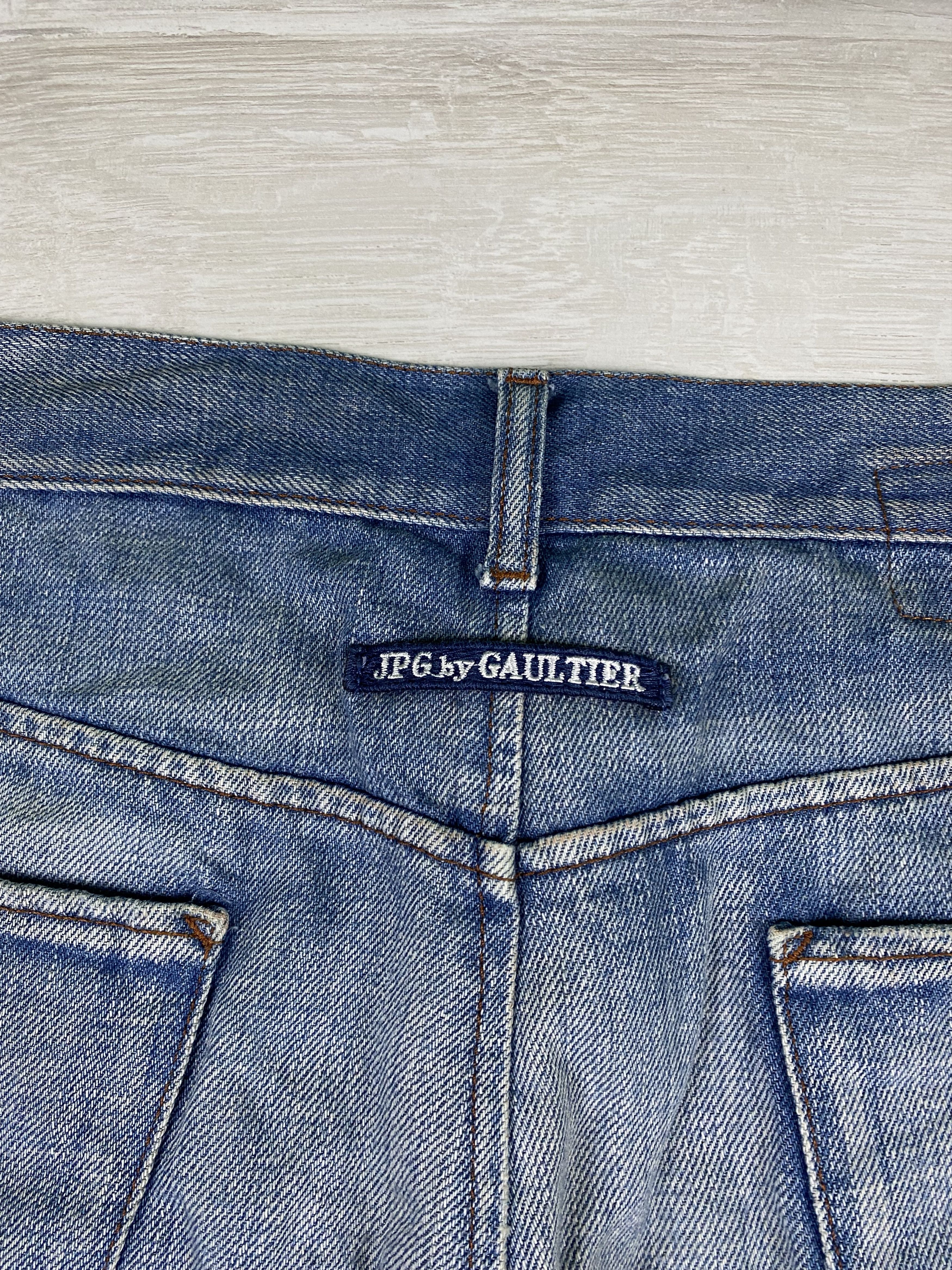 Jean Paul Gaultier Vintage Jean Paul Gaultier 90s straight blue jeans sz 32 Size US 32 / EU 48 - 8 Thumbnail