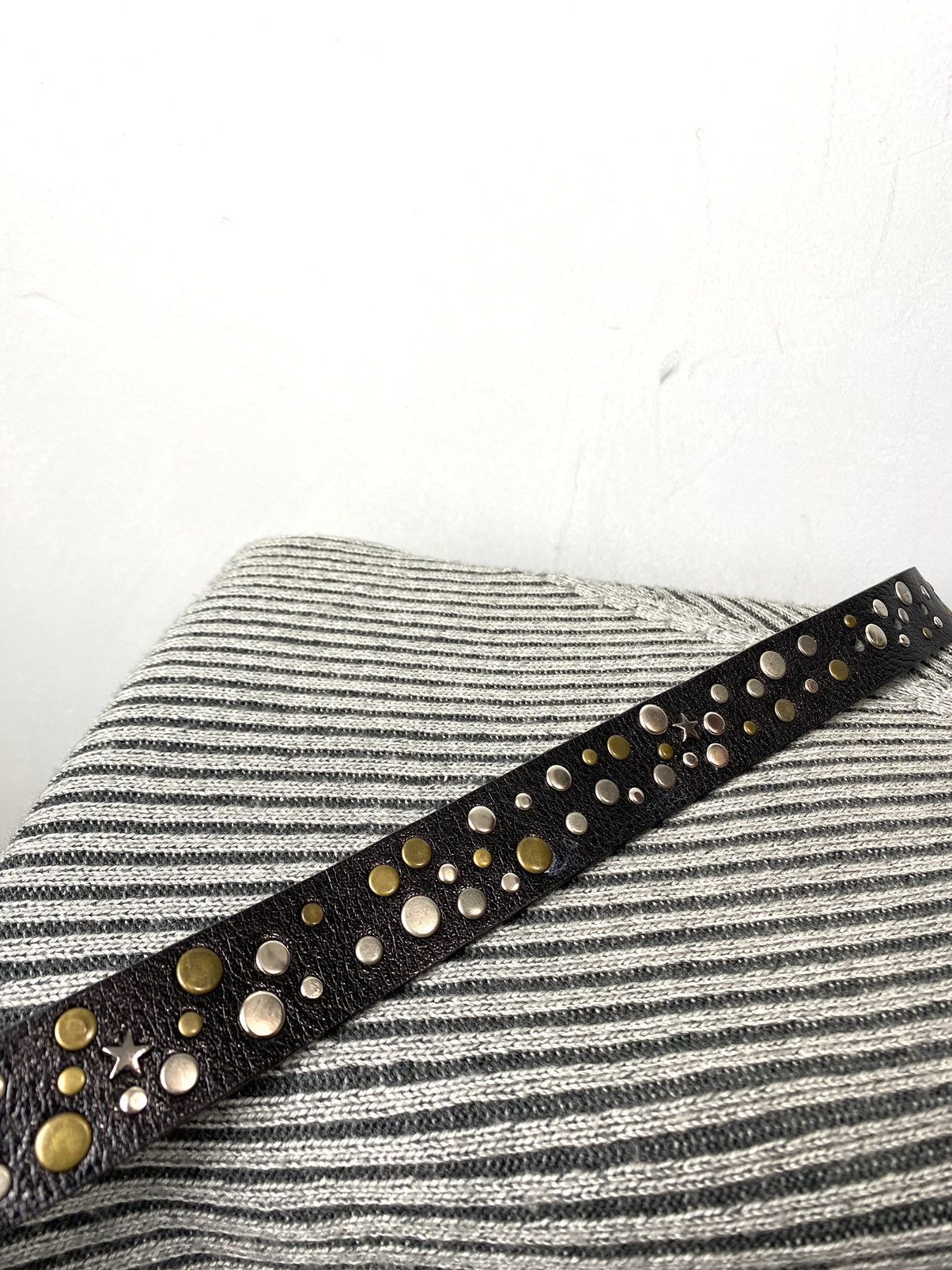 Japanese Brand Vintage Crazy Metal Belt Drip Japanese Hype bb Simon Size ONE SIZE - 5 Thumbnail
