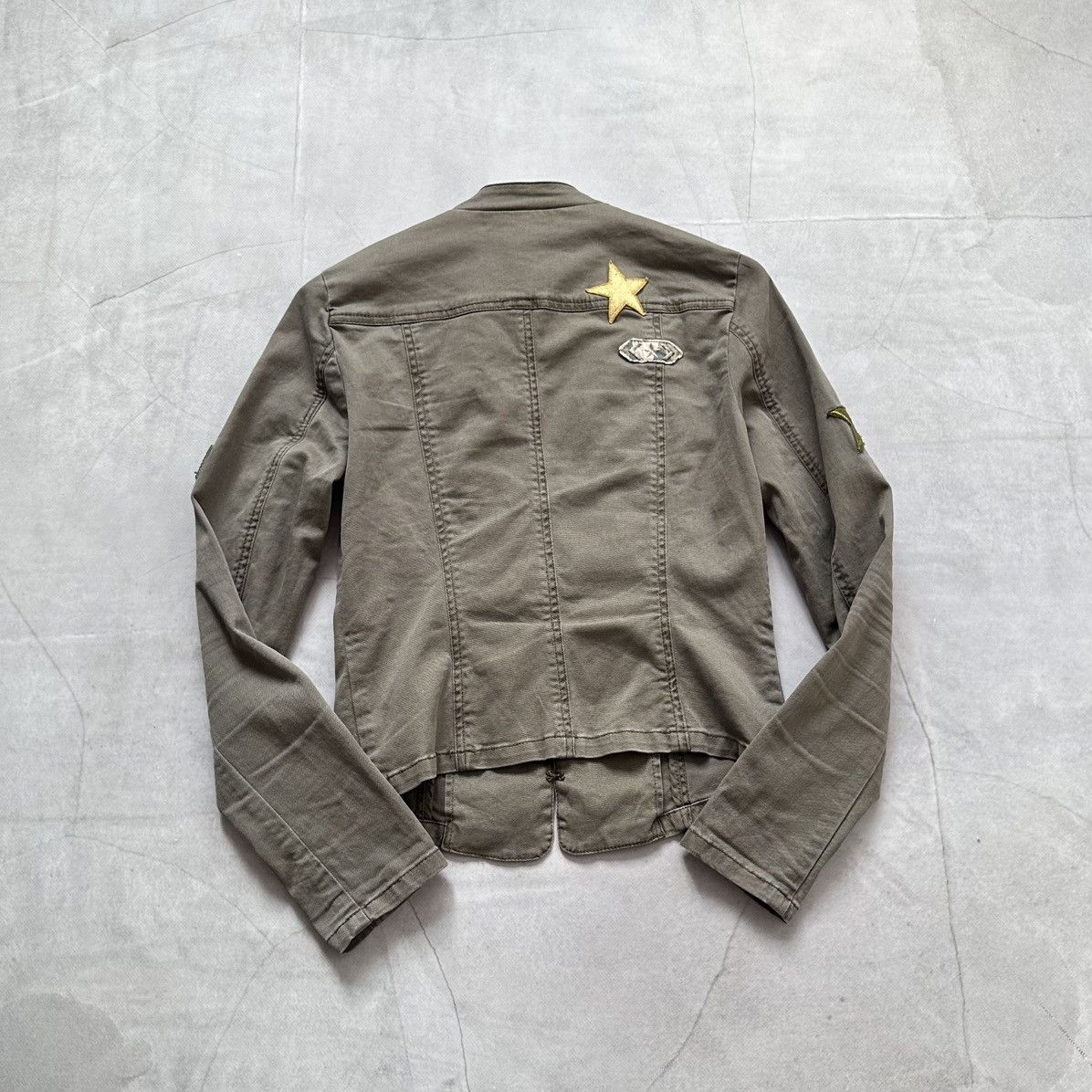Hysteric Glamour × Undercover 00s Napoleon Military Jacket Punk PPFM Balmain Vibe Size S / US 4 / IT 40 - 12 Thumbnail
