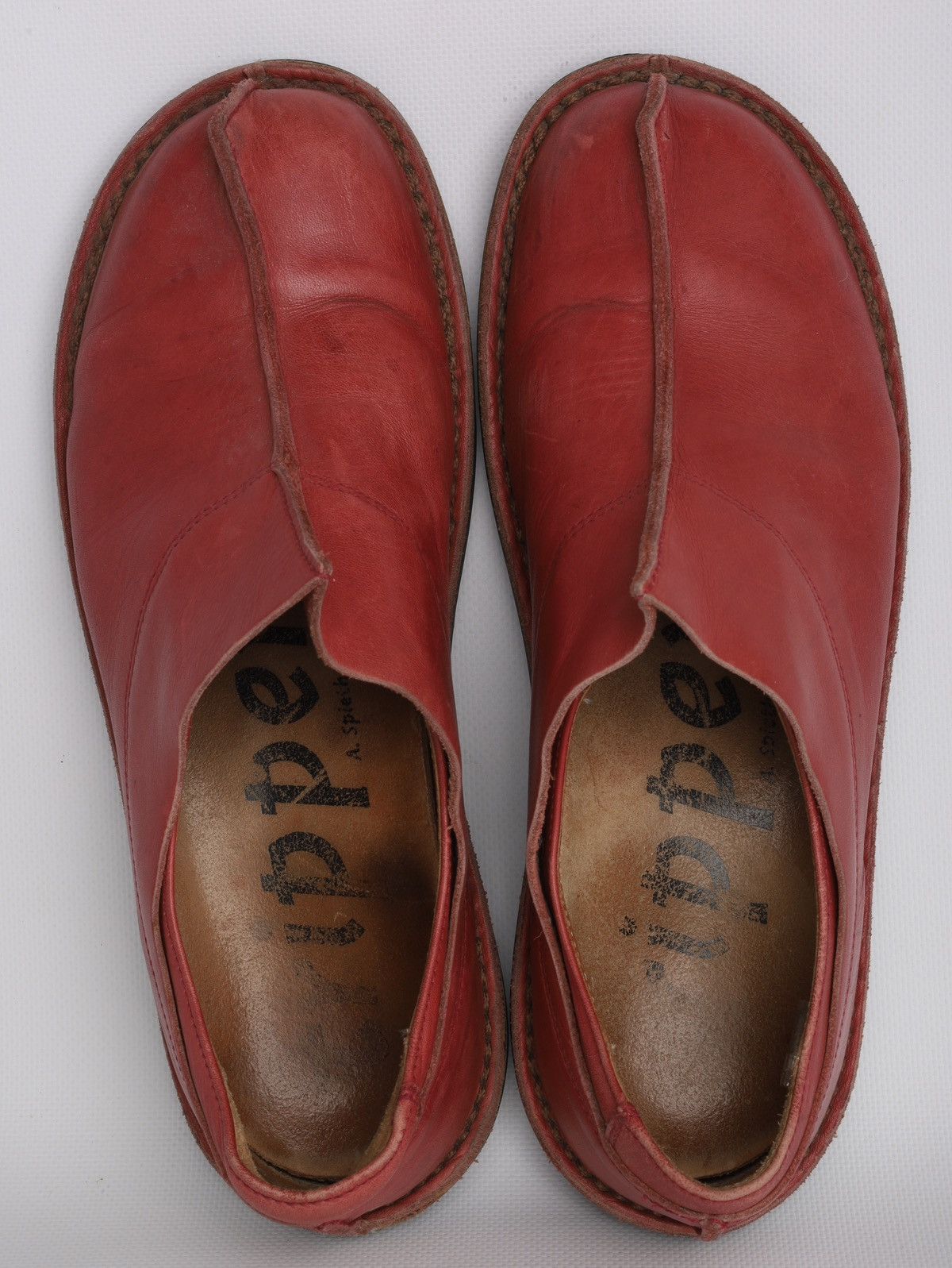 Trippen Trippen Leather Red Shoes Avantgarde Low Size US 11 / IT 41 - 11 Thumbnail
