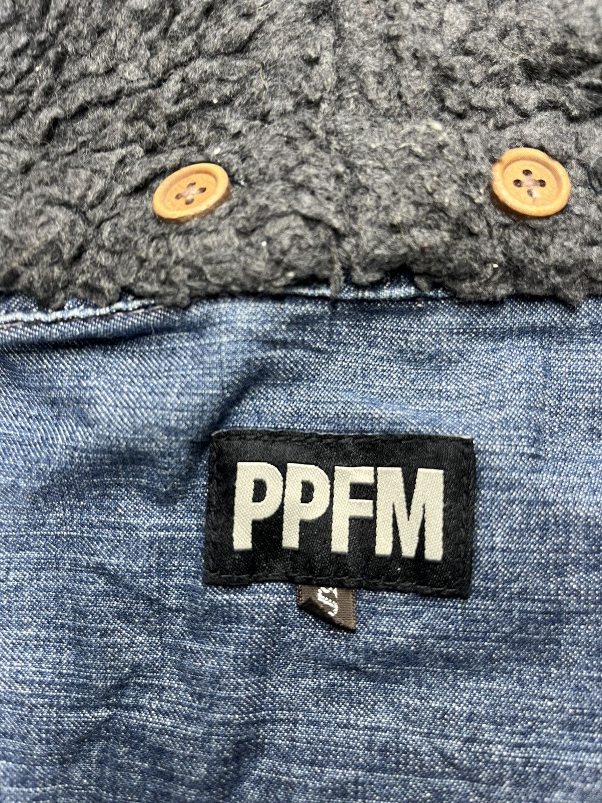 PPFM Authentic PPFM Jeans Denim Jacket Full Zipper Size US S / EU 44-46 / 1 - 4 Thumbnail