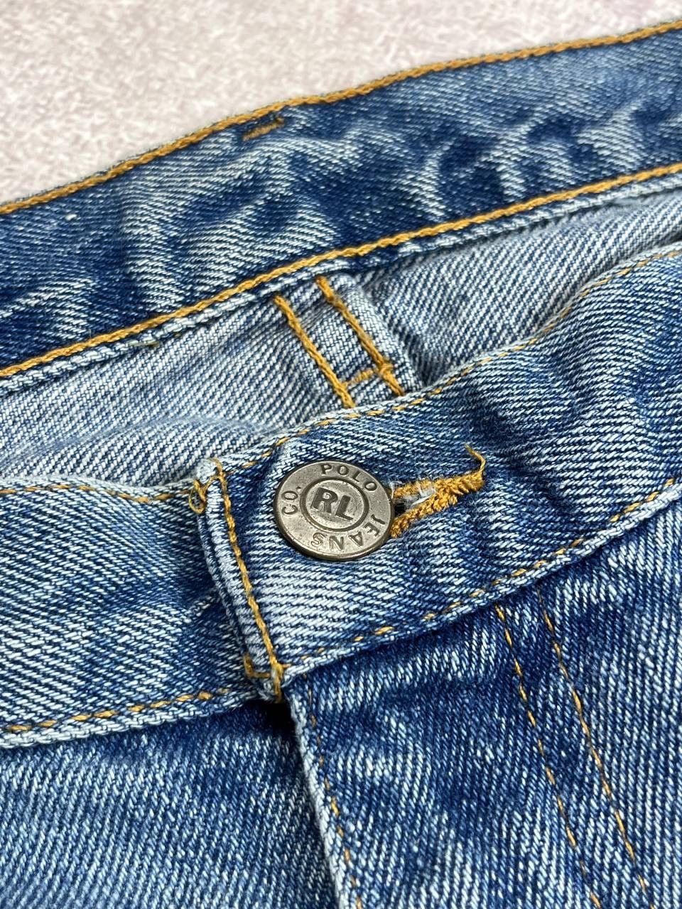 Polo Ralph Lauren × Vintage Vintage Polo Ralph Lauren Woman's Boot Cut Flared Jeans 12 Size 32" / US 10 / IT 46 - 9 Thumbnail