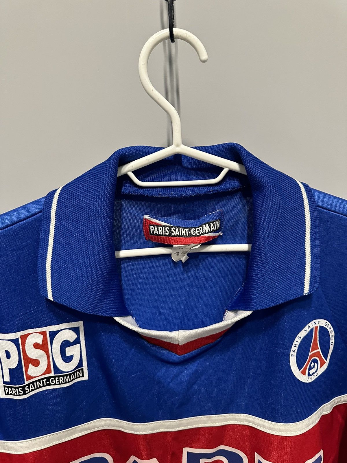 Nike Vintage 90s Jersey PSG Soccer Shirt Y2K Block Core Size US XL / EU 56 / 4 - 8 Thumbnail