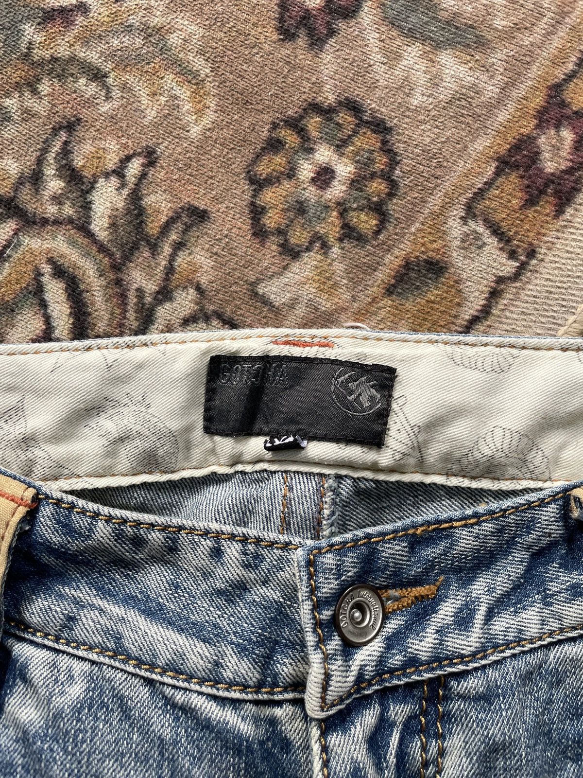 Gotcha × Vintage Vintage Gotcha Surf Baggy Pants Size US 34 / EU 50 - 16 Thumbnail