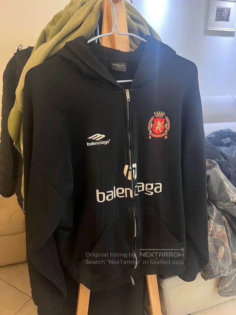 Balenciaga Manchester United jacket hoodie.