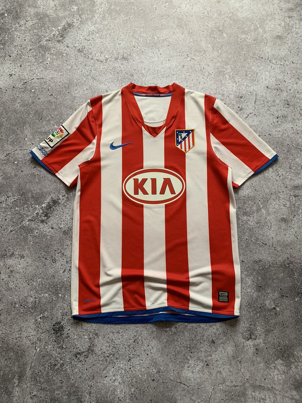 Vintage 🔥NIKE ATLETICO MADRID 2008 2009 SOCCER JERSEY Size US S / EU 44-46 / 1 - 1 Thumbnail