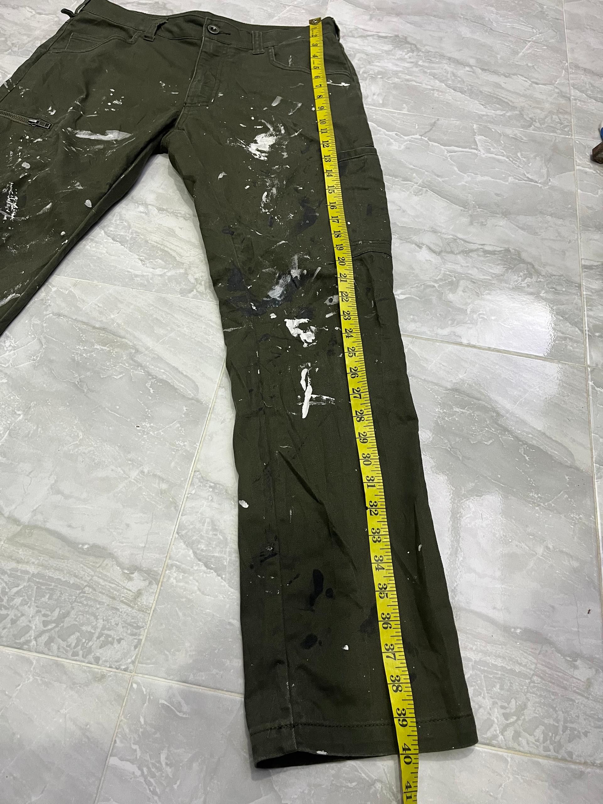 Japanese Brand FieldCore Paint Splatter Work Pants Archive Size US 32 / EU 48 - 13 Thumbnail