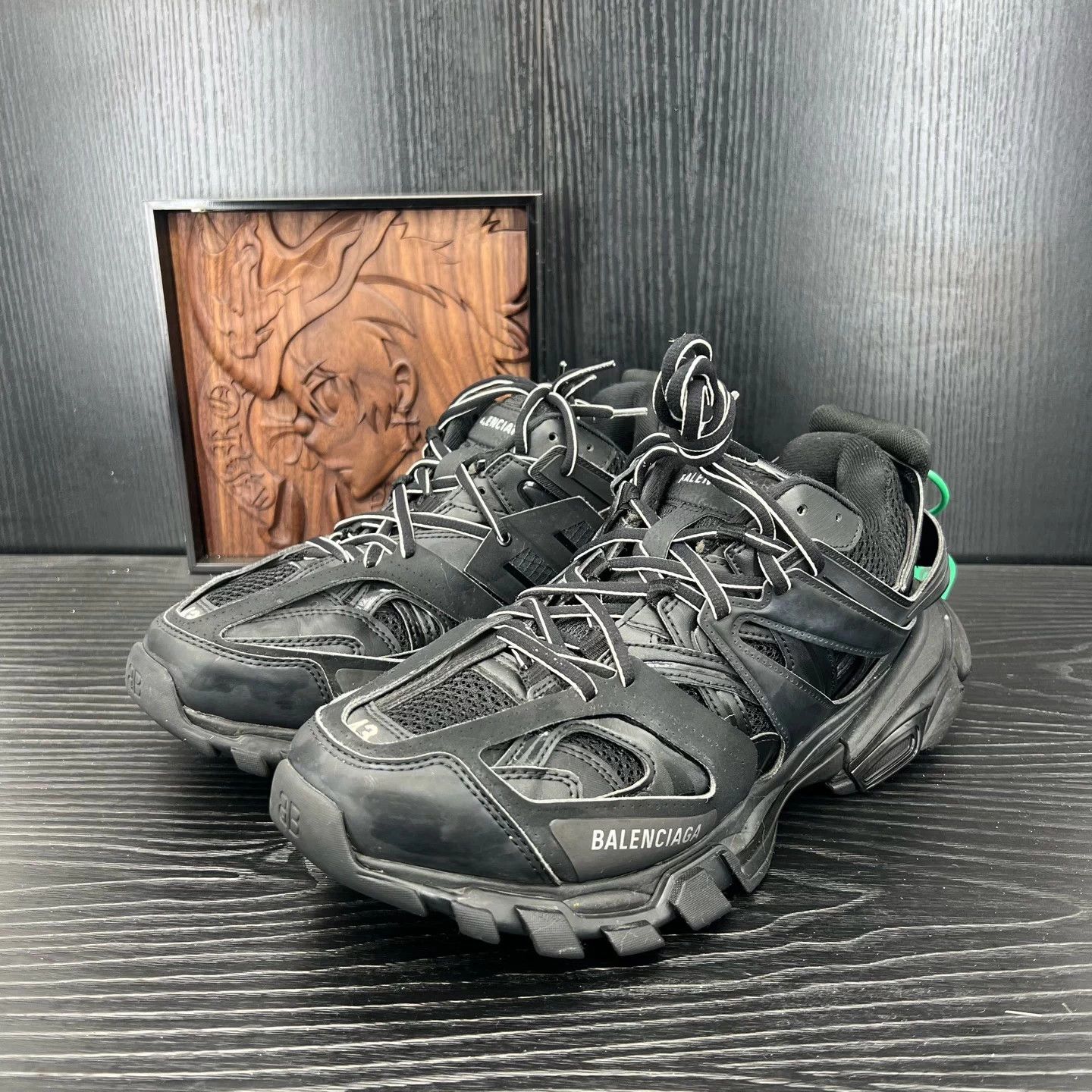 Balenciaga Balenciaga Track Black 43 OG Box 2499 CH24351 Size US 10 / EU 43 - 1 Thumbnail