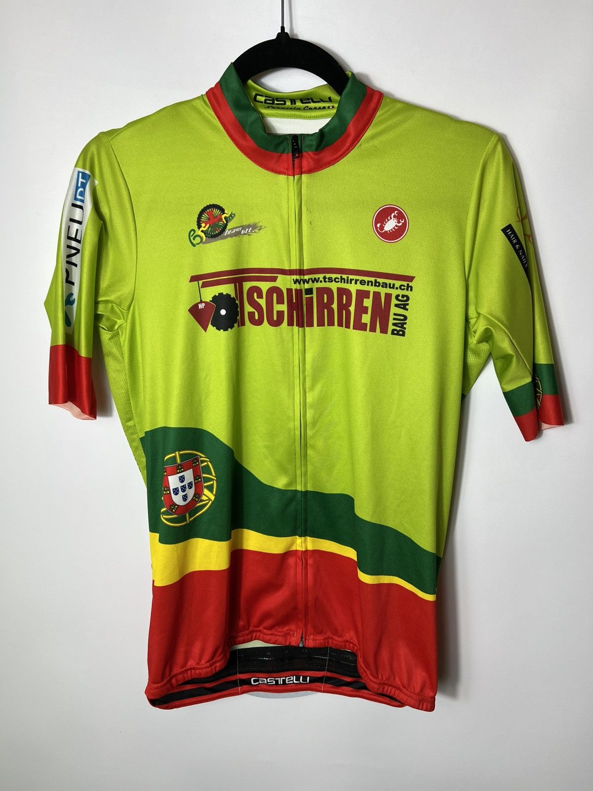 Vintage Vintage sportswear Castelli Portugal Cycling cycle Jersey Size US L / EU 52-54 / 3 - 1 Thumbnail