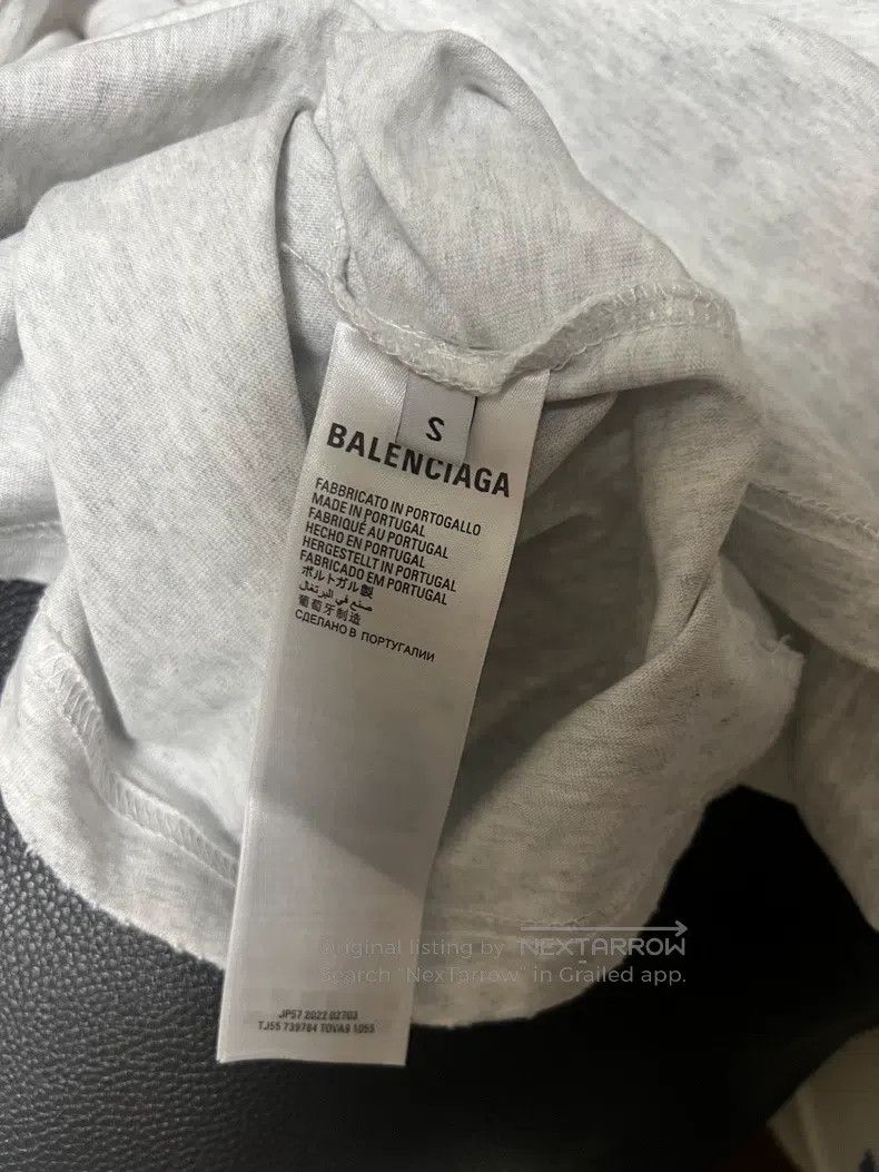 Balenciaga Balenciaga Grey Long Sleeve Size US S / EU 44-46 / 1 - 7 Thumbnail