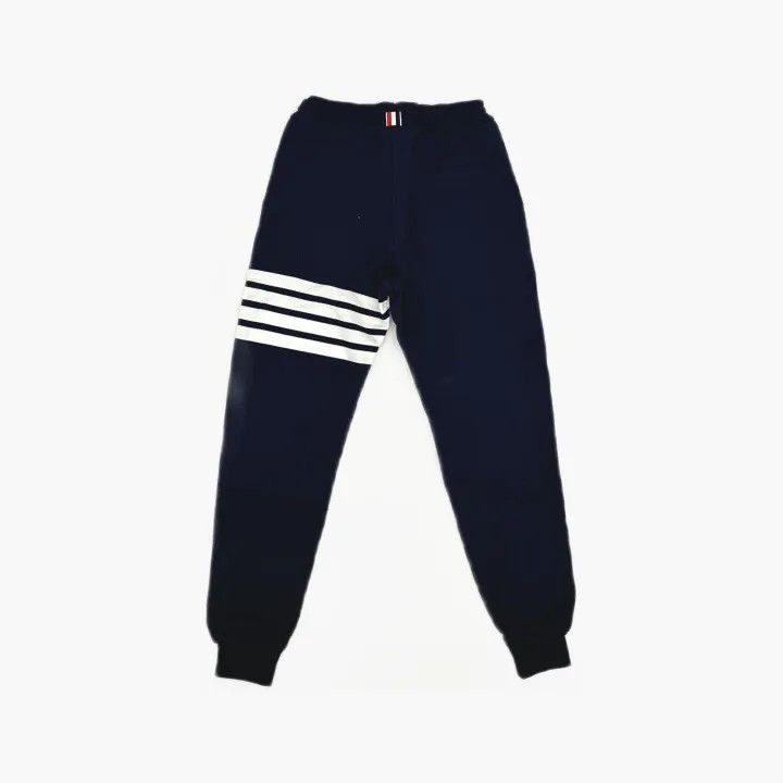 Thom Browne Thom Browne Navy Stripe Casual Sweatpants -2507 Size US 26 / EU 42 - 1 Thumbnail
