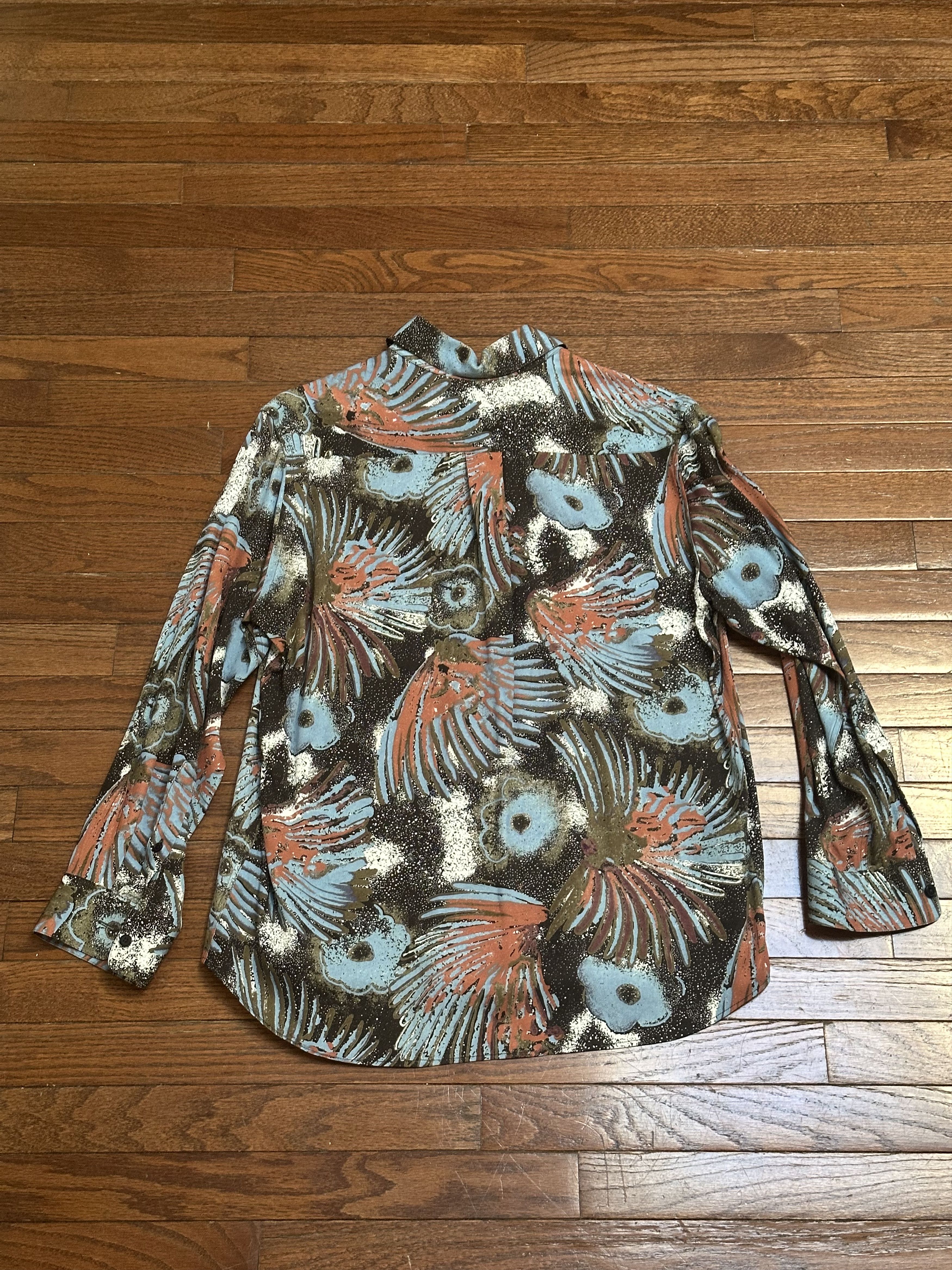 Martine Rose Martine Rose Floral Button Up Size US S / EU 44-46 / 1 - 3 Thumbnail