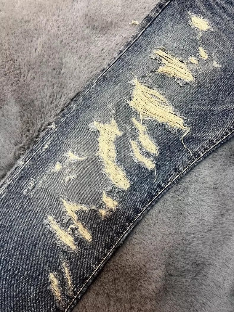 Other Saint Laurent Distressed Blue Denim Jeans-2507 Size US 32 / EU 48 - 5 Thumbnail