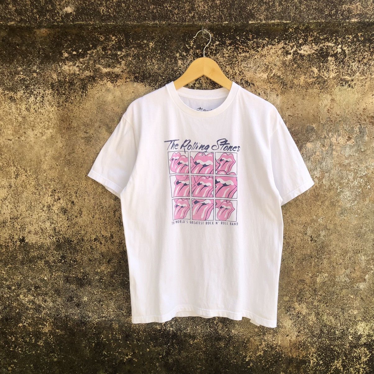 Band Tees × Japanese Brand × Vintage The Rolling Stones Size US L / EU 52-54 / 3 - 1 Thumbnail