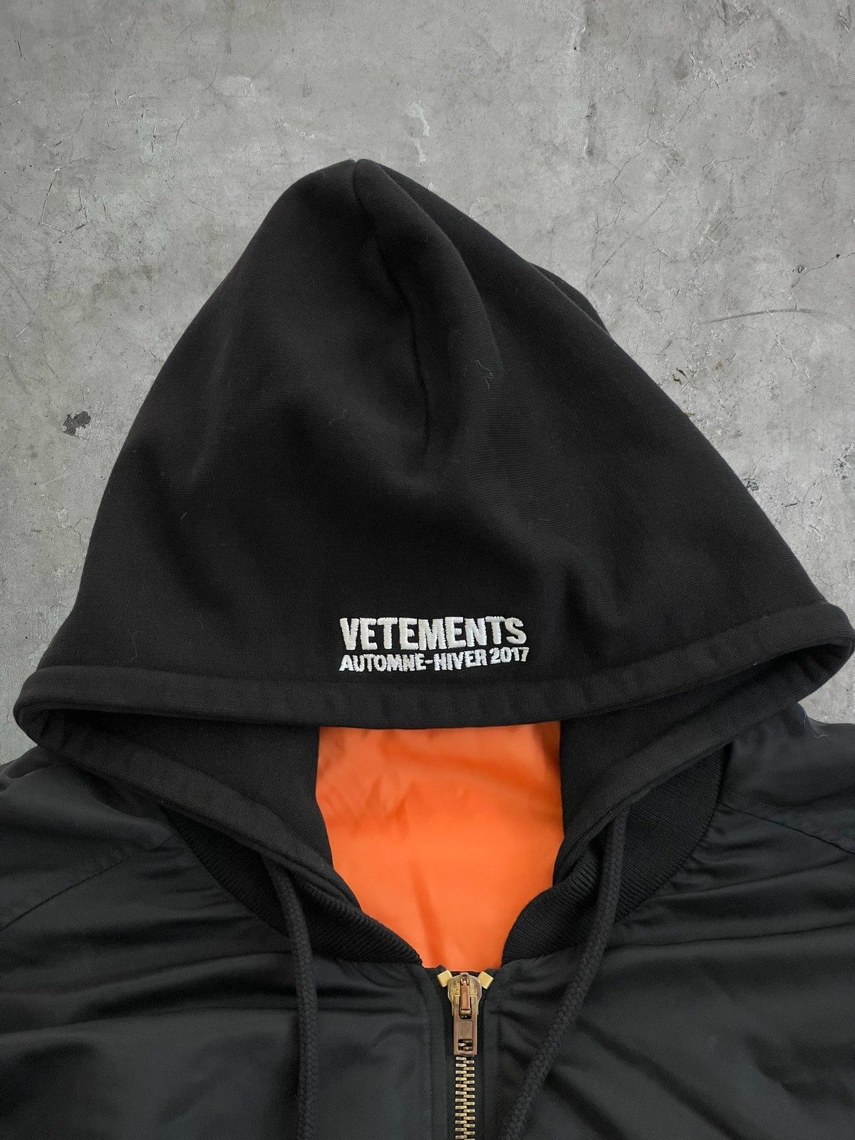 Vetements Vetements TFD Homme Bomber Jacket Size US L / EU 52-54 / 3 - 8 Thumbnail