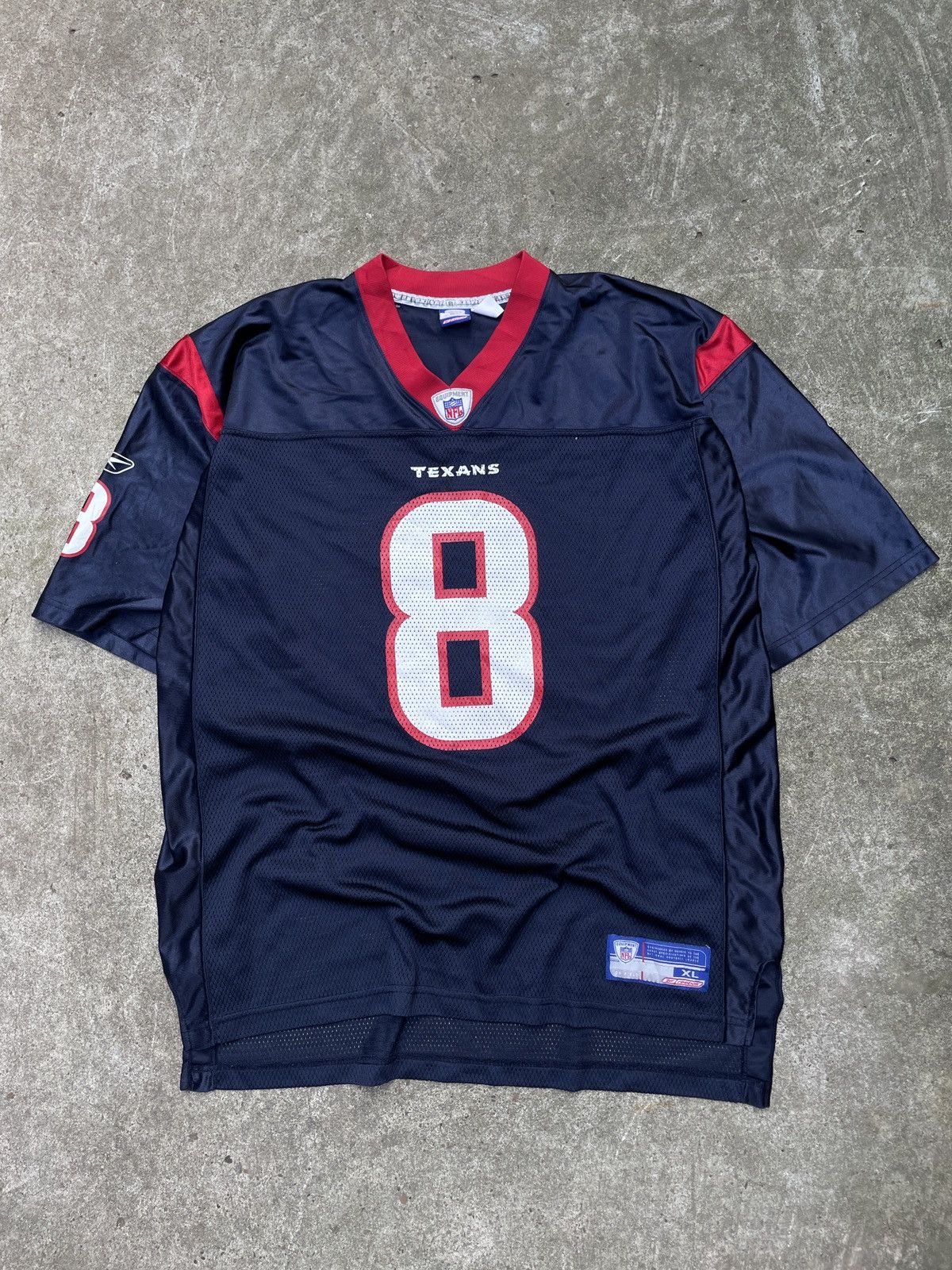 Reebok Vintage NFL Houston Texans David Carr Football Jersey Size US XL / EU 56 / 4 - 1 Thumbnail