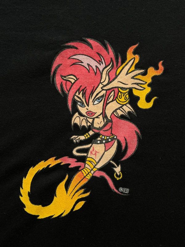Other New Inpulse Phenix Girl Sz G / L Print T-Shirt Vintage 2000s Size US L / EU 52-54 / 3 - 3 Thumbnail