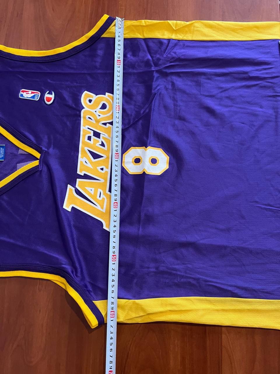 NBA RARE LOS ANGELES LAKERS #8 BRYANT CHAMPION BASKETBALL JERSEY Size US M / EU 48-50 / 2 - 16 Thumbnail