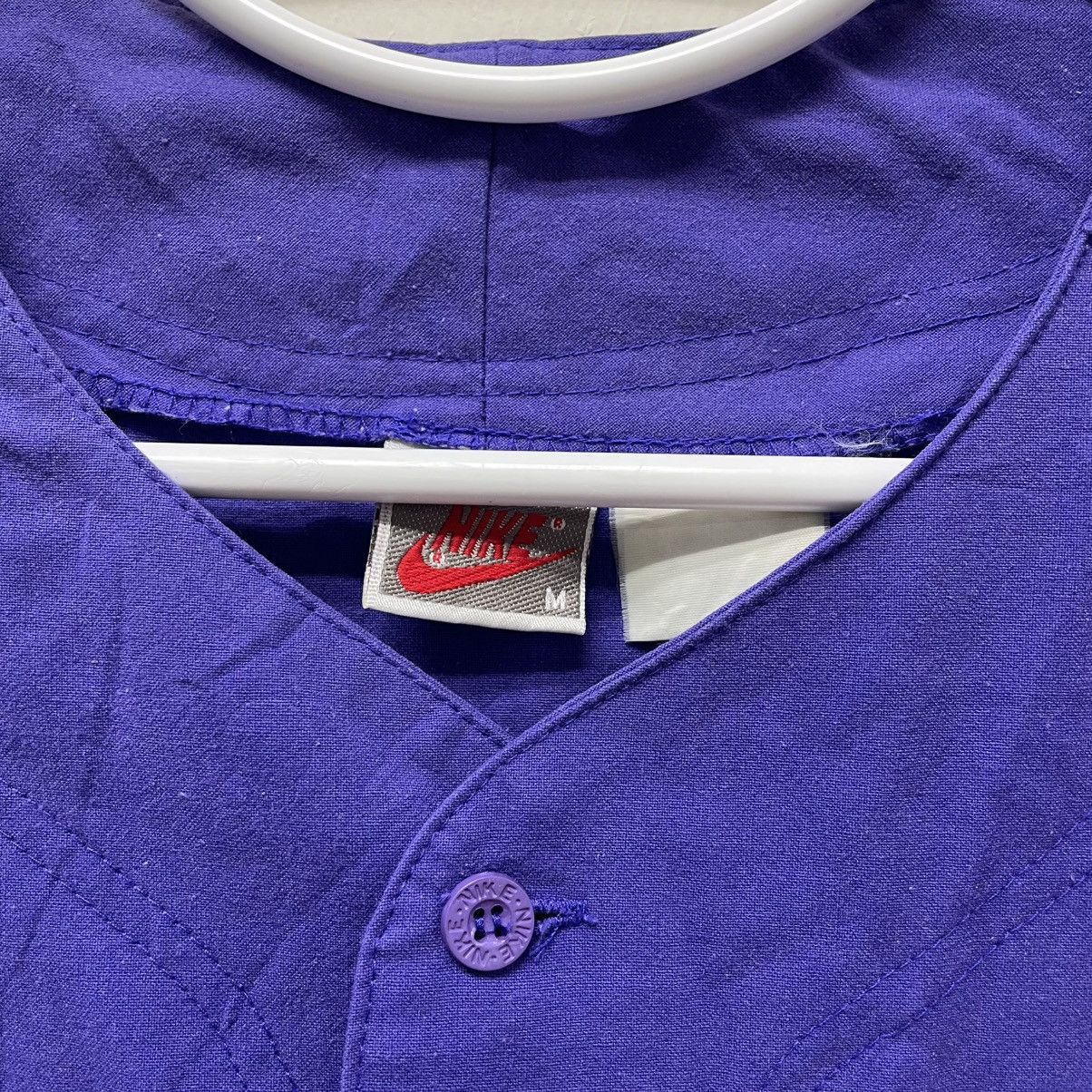 Vintage Vintage Nike Baseball Shirt Embroidered Logo Size US L / EU 52-54 / 3 - 3 Thumbnail