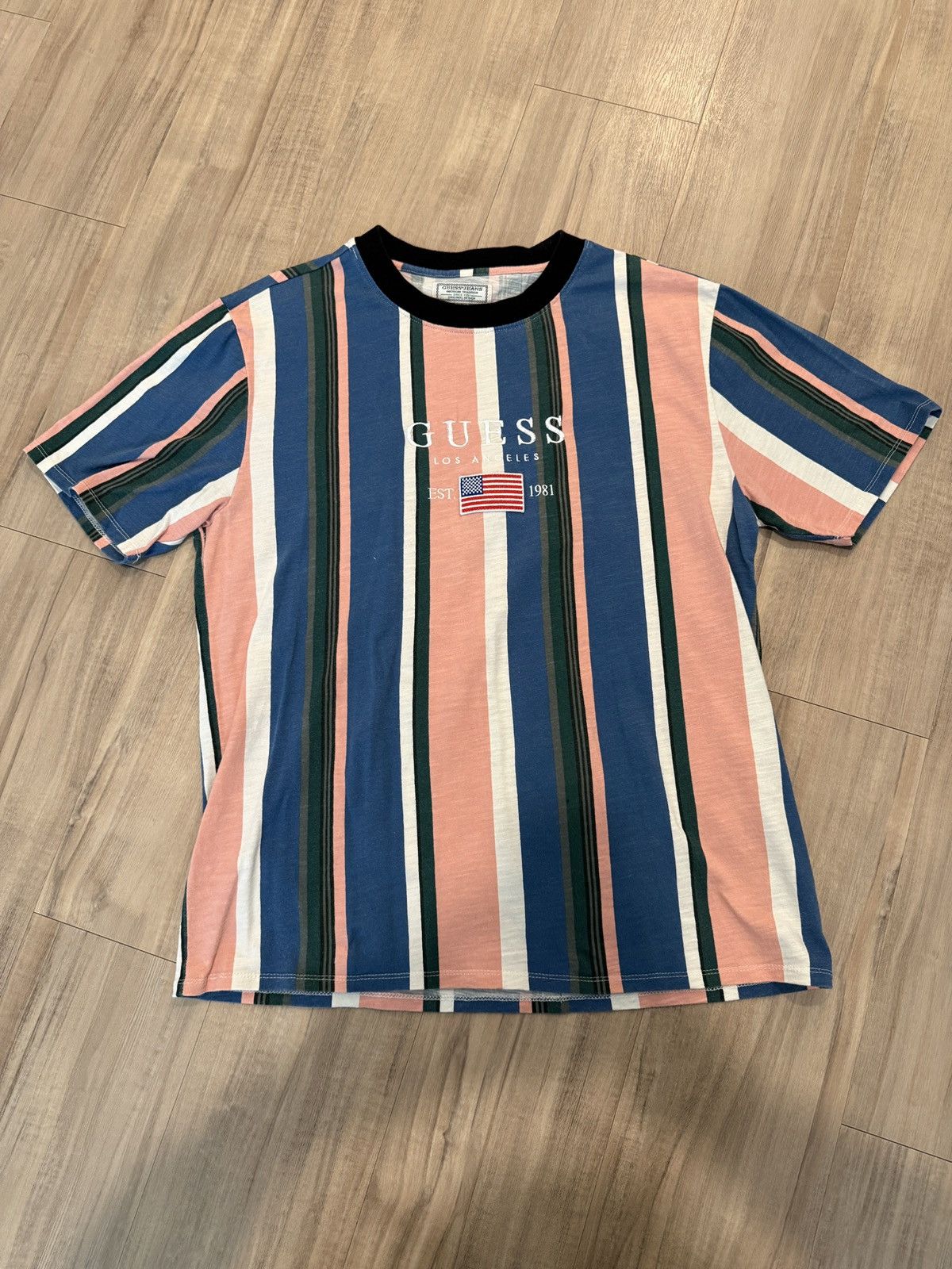 Guess Guess Stripped Tee Size US M / EU 48-50 / 2 - 1 Thumbnail