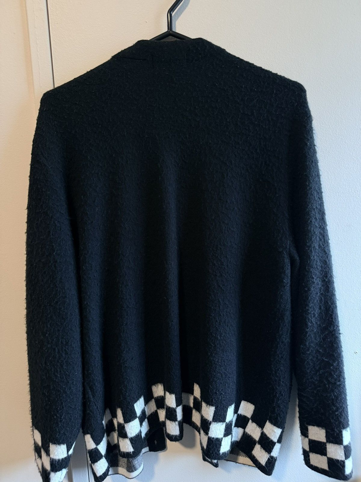 Supreme Supreme Brushed Checkerboard Cardigan Size US M / EU 48-50 / 2 - 6 Thumbnail