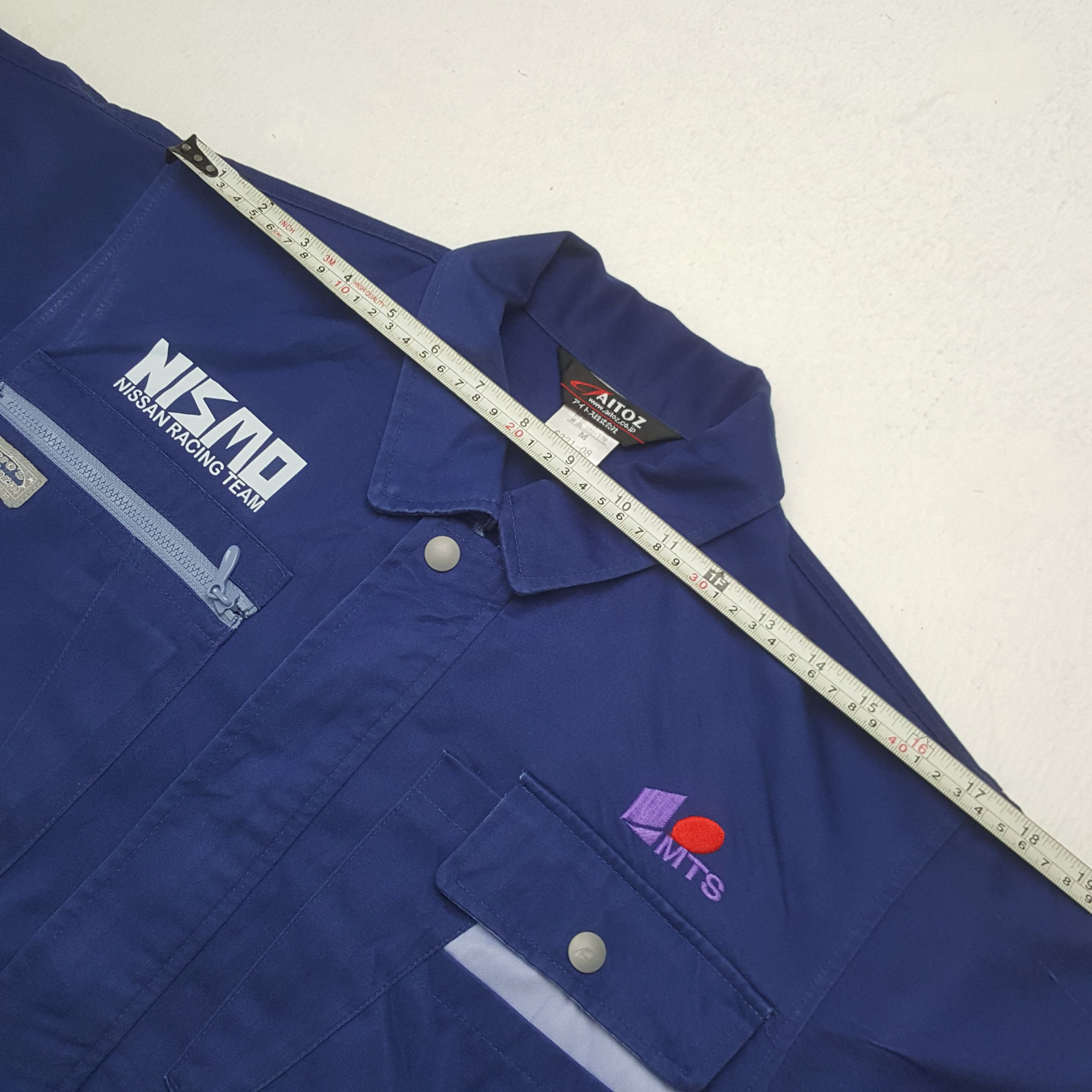 Japanese Brand × Vintage Vintage Nismo Nissan Racing Team Custom Sport Jacket C292N28 Size US M / EU 48-50 / 2 - 7 Thumbnail