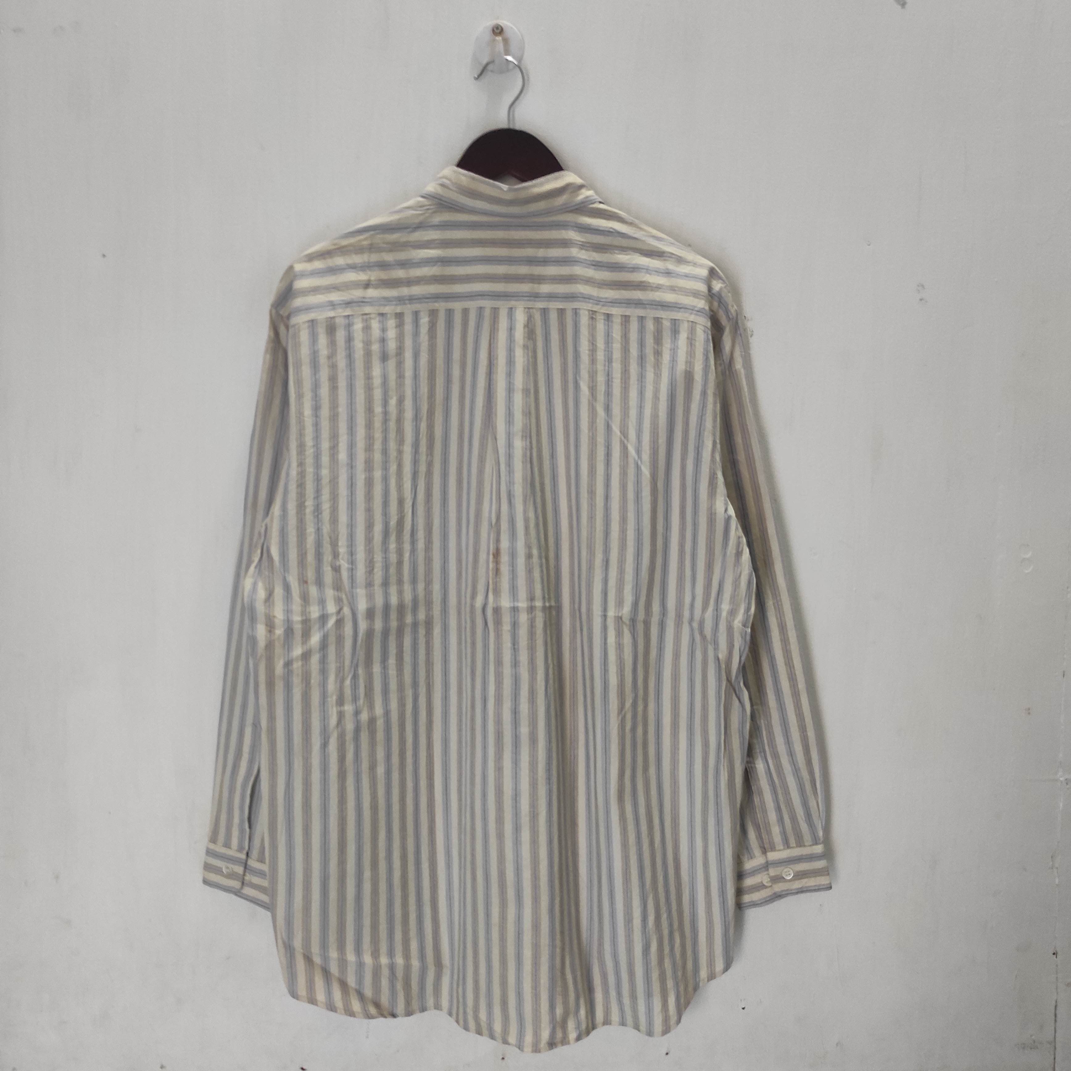 Christian Dior Monsieur Christian Dior Monsieur Stripe Shirt Button Up Size US L / EU 52-54 / 3 - 12 Thumbnail
