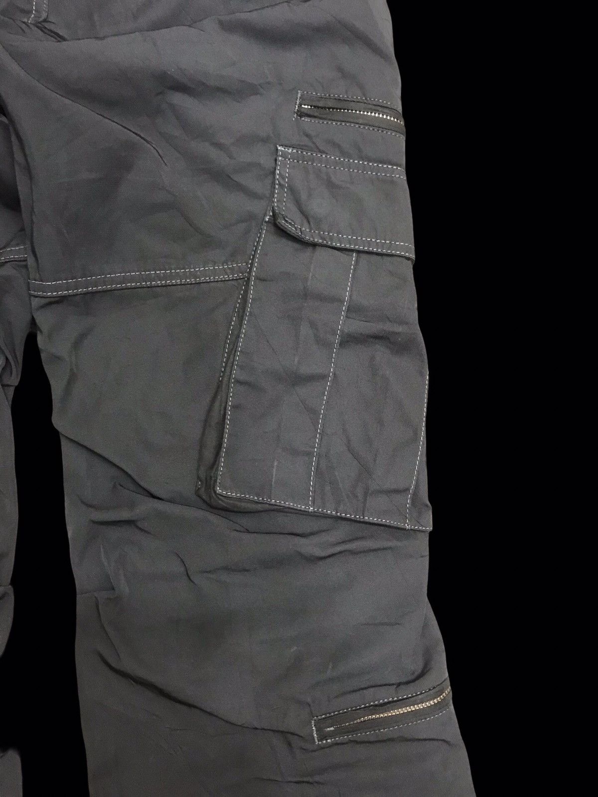 Designer 💥SUPER FLARE 💥THE OLD CIRCUS DESIGNE MULTIPOCKET PANT F293 Size US 31 - 12 Thumbnail