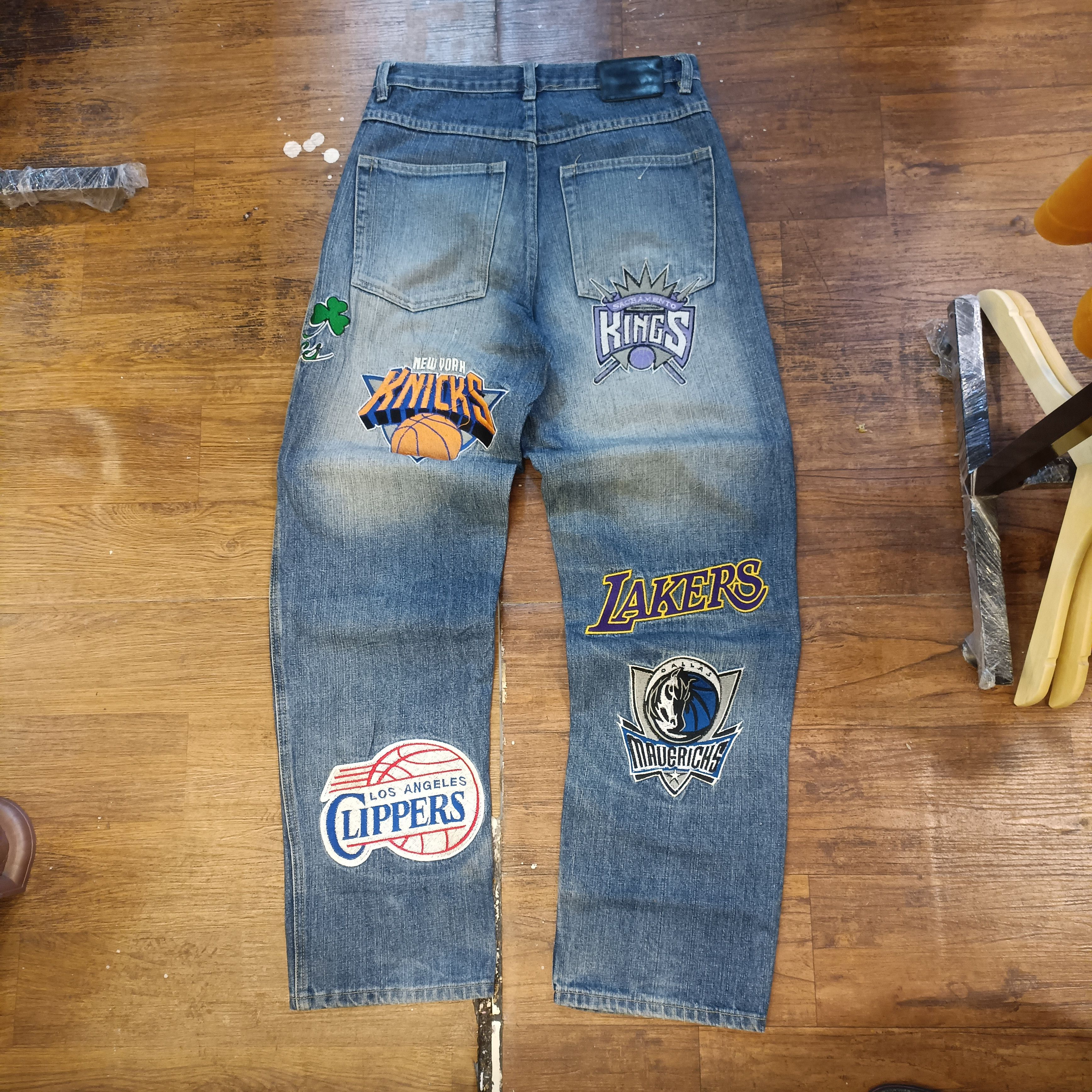 NBA NBA dianlao sport denim patch Team logo Size US 30 / EU 46 - 3 Thumbnail