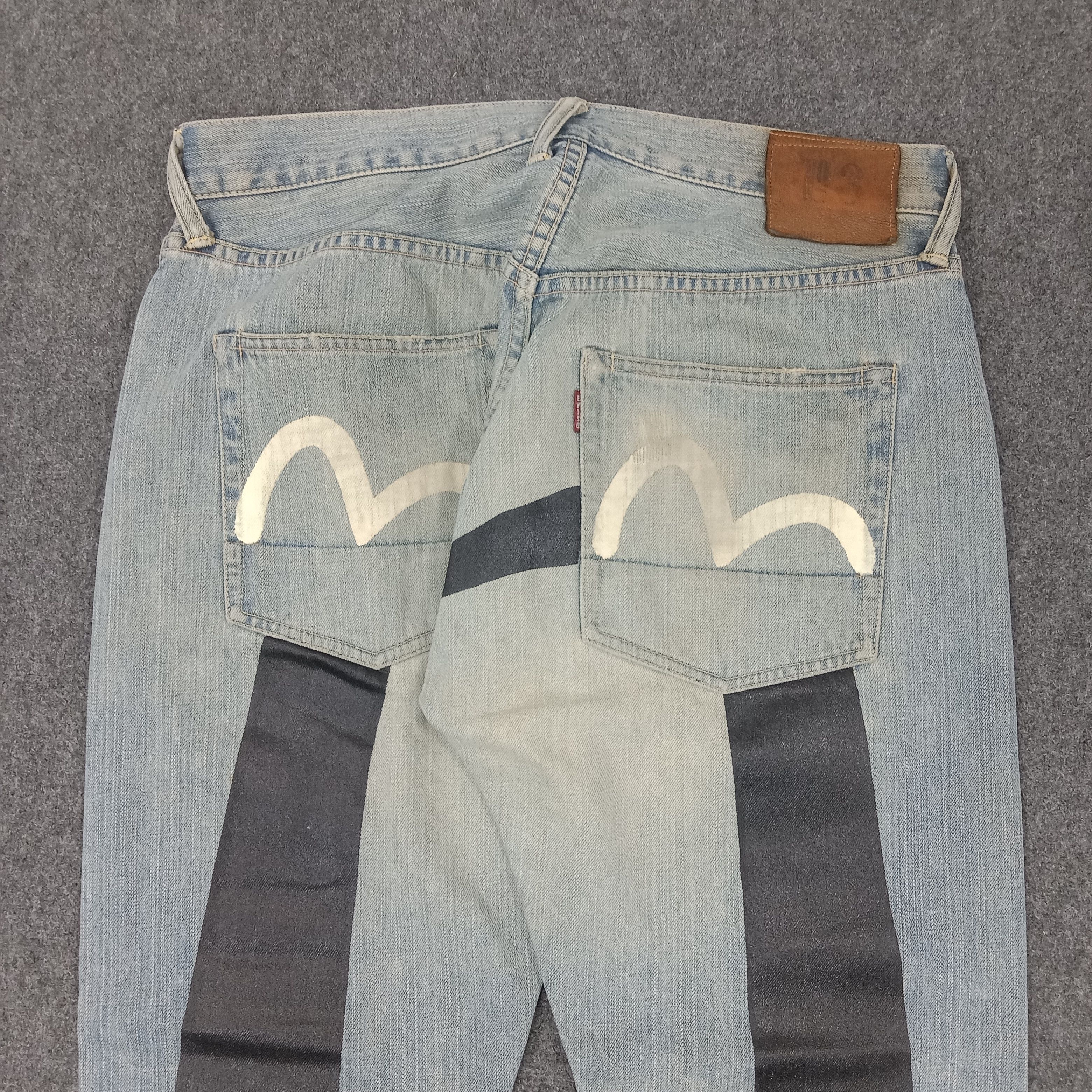 Evisu × Japanese Brand × Vintage Evisu Japanese Brand Custom daicock Jeans Size US 32 / EU 48 - 2 Thumbnail