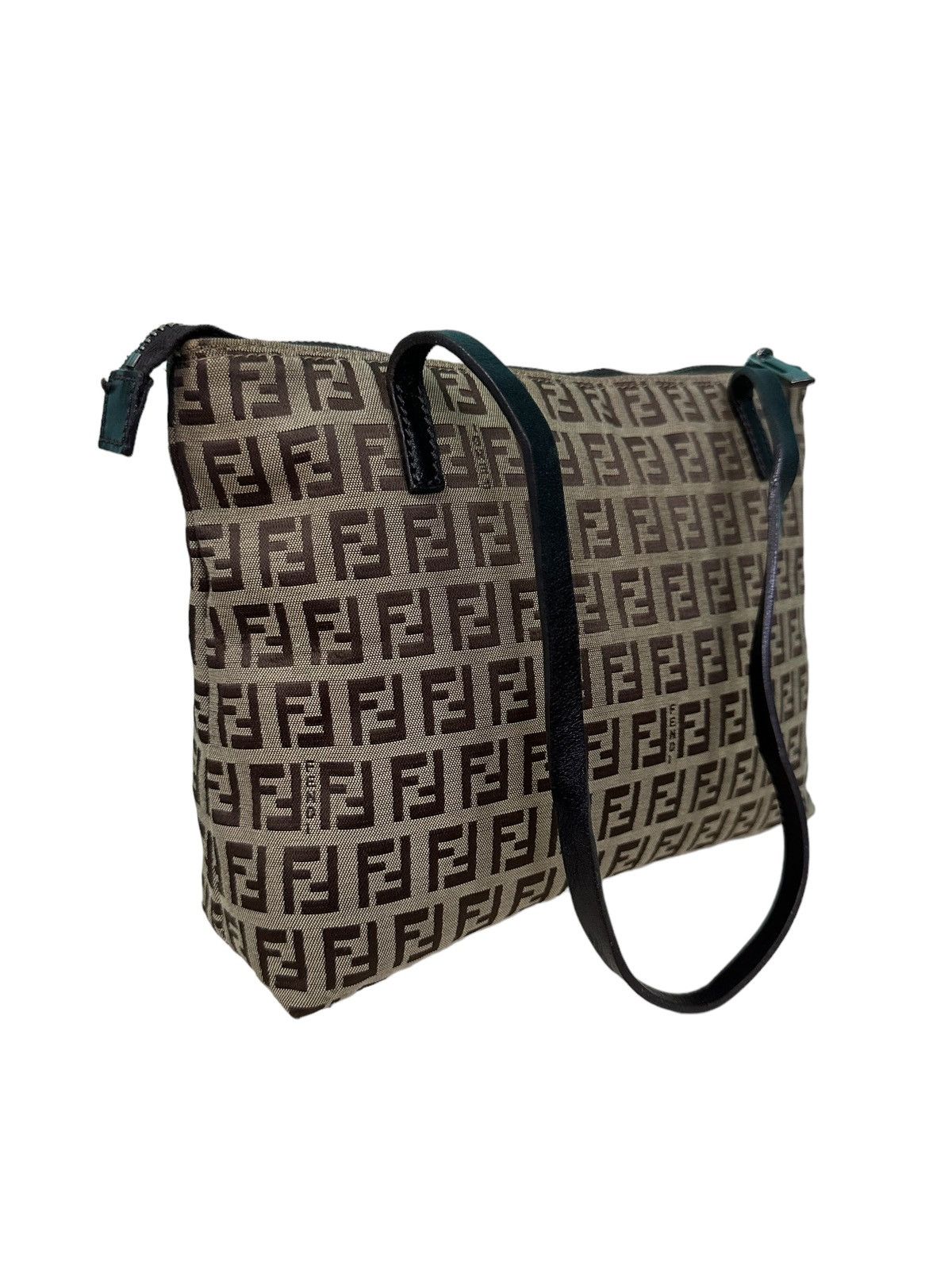 Fendi AUTHENTIC VINTAGE FENDI ZUCCHINO TOTE BAG Size ONE SIZE - 6 Thumbnail
