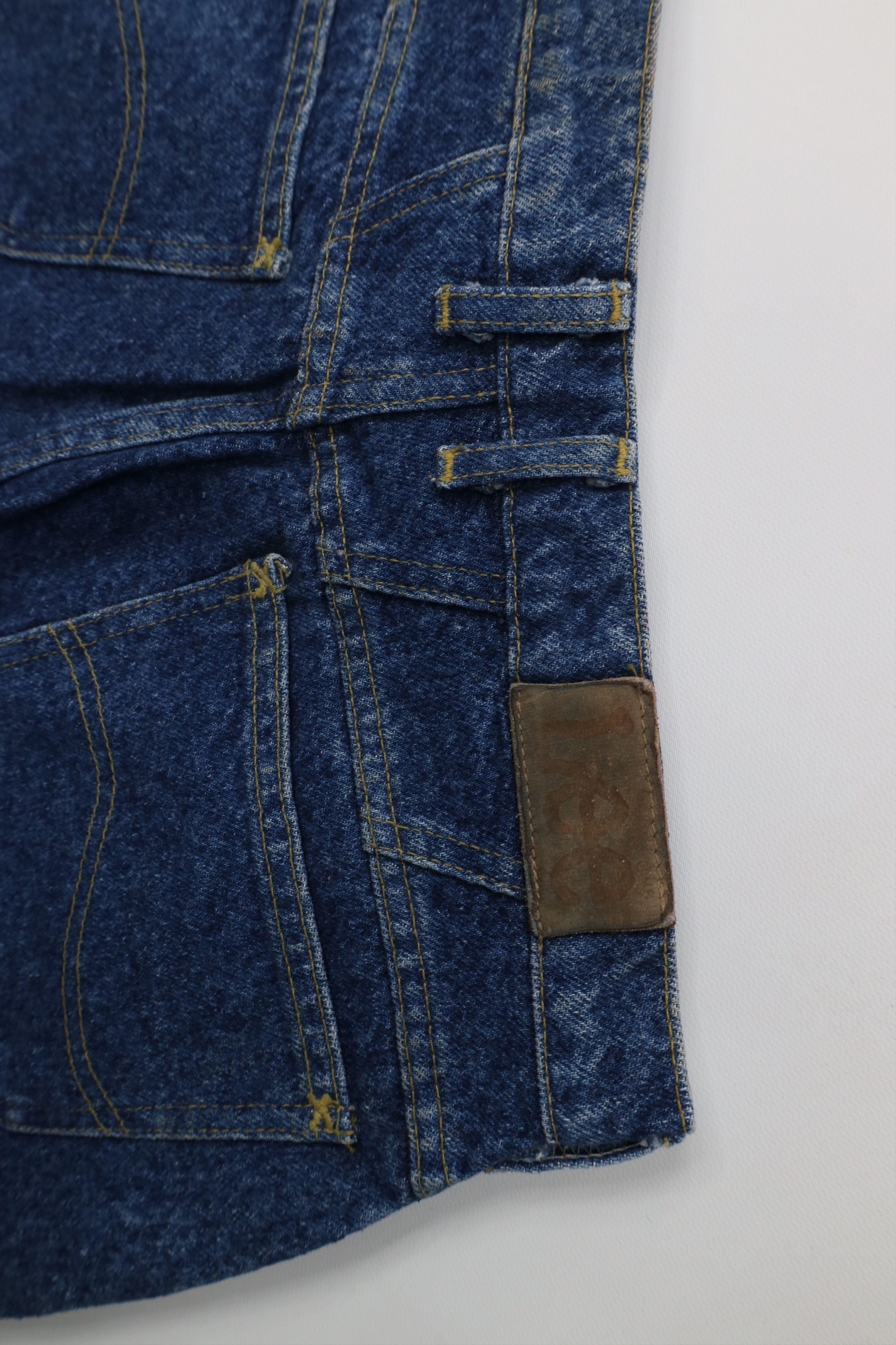 Lee Deadstock Vintage 90s Lee Denim Jeans Blue Pepper Wash USA Size 36" / US 14 / IT 50 - 15 Thumbnail