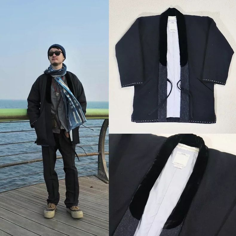 Visvim17aw Dotera Coat Herringbone jacket 2504-Nextarrow