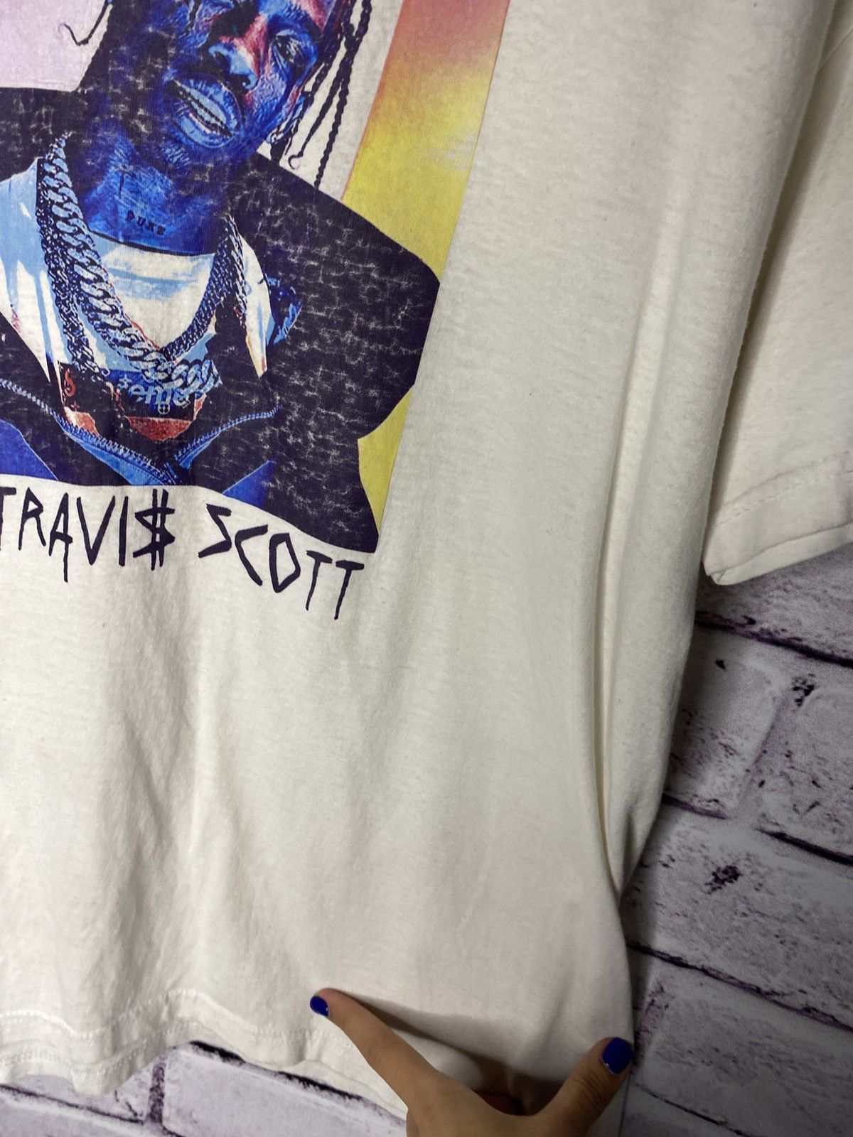 Travis Scott Mens Vintage T-Shirt Travis Scott Rap tees y2k Size US M / EU 48-50 / 2 - 9 Thumbnail