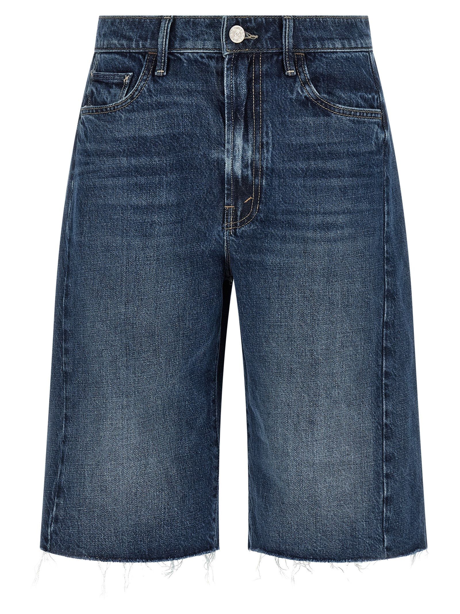 MOTHER 'The Half-Pipe Bermuda Fray' bermuda shorts Size 26" / US 2 / IT 38 - 1 Thumbnail