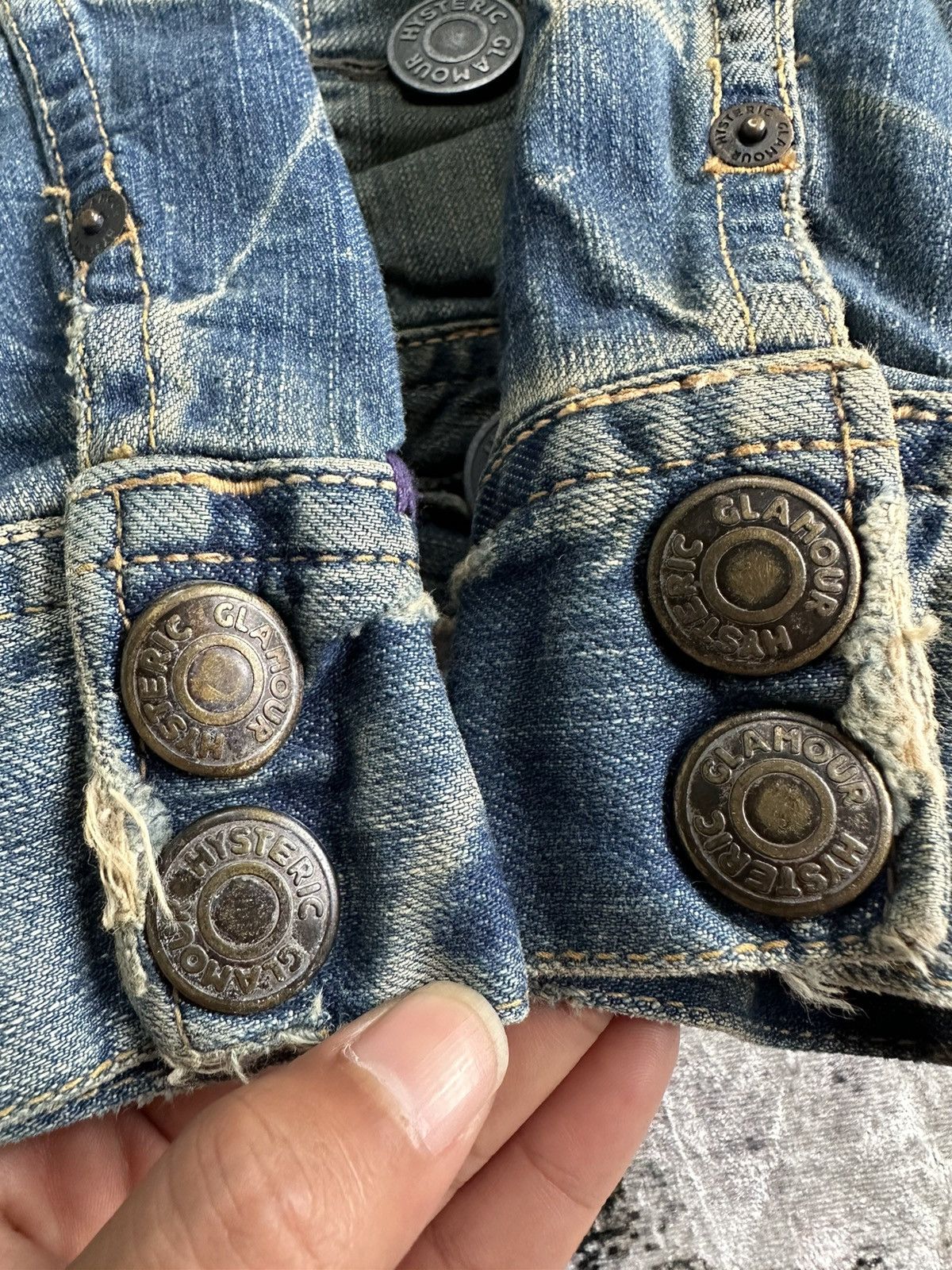 Hysteric Glamour RARE!! KINKY JEANS by HYSTERIC GLAMOUR DISTRESSED DENIM Size US XS / EU 42 / 0 - 9 Thumbnail