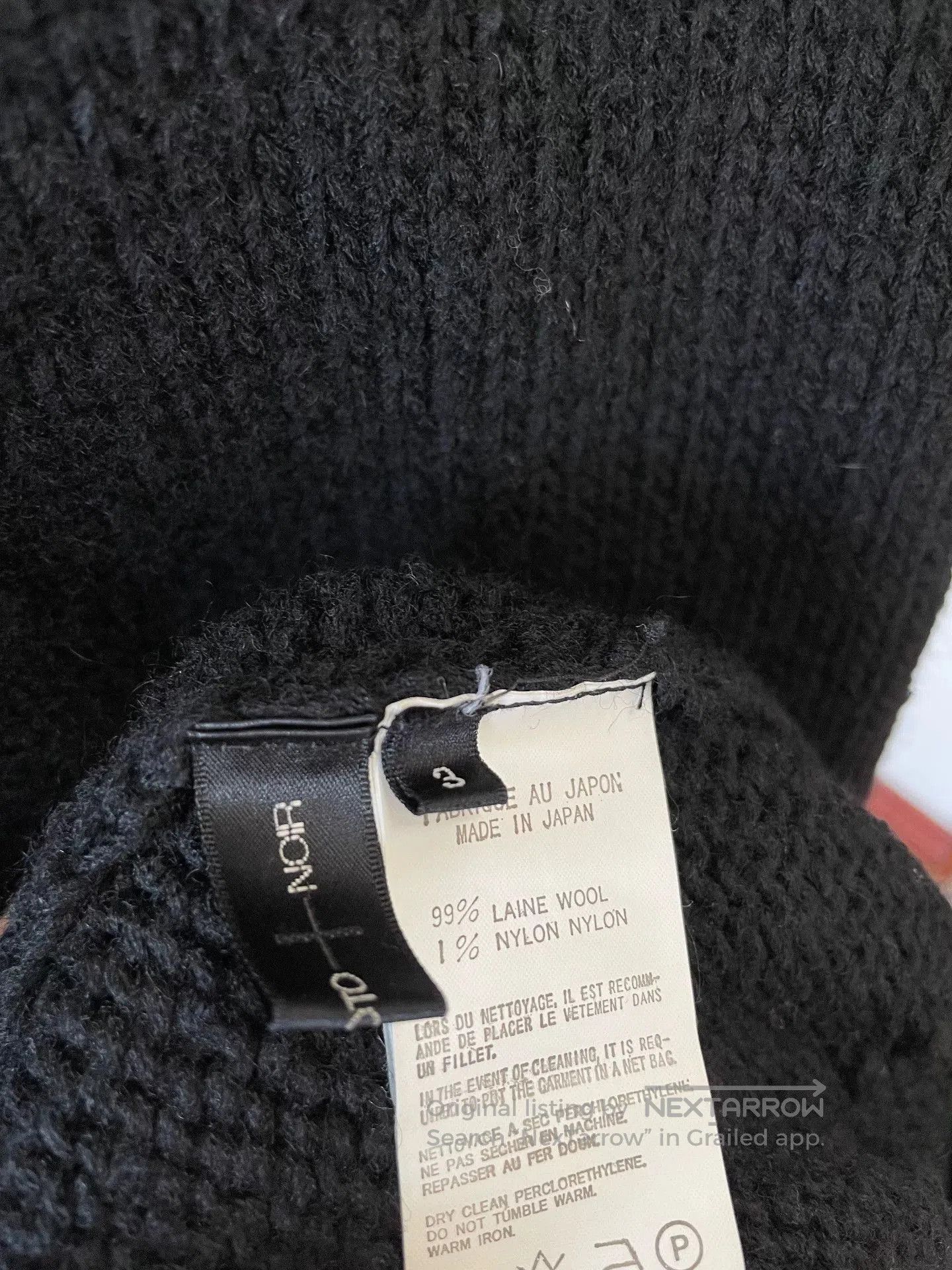 Yohji Yamamoto Yohji Yamamoto Noir Asymmetric Knit Cardigan. Size L / US 10 / IT 46 - 5 Thumbnail