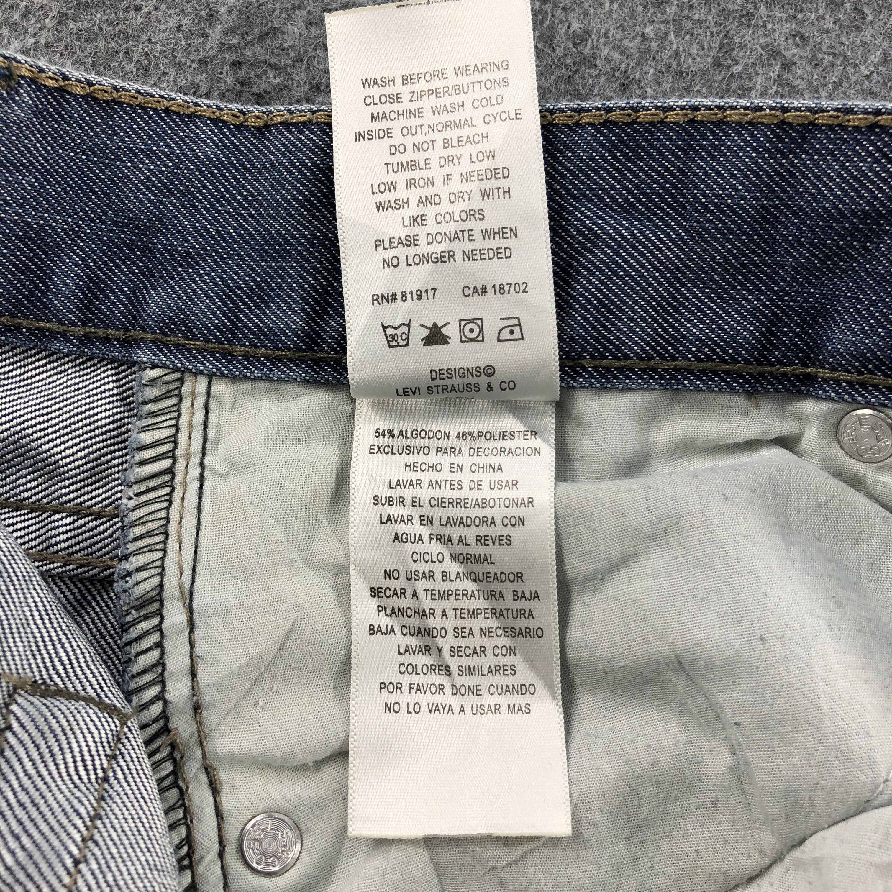 Levi's × Vintage Vintage Distress Blue Wash Levis 514 Jeans-JM1479 Size US 27 - 11 Thumbnail