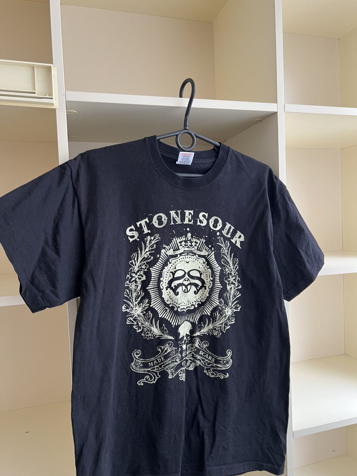 Band Tees Vintage Stone Sour Band Tee Rock T-Shirt Tour 2007 Size L Size US L / EU 52-54 / 3 - 11 Thumbnail