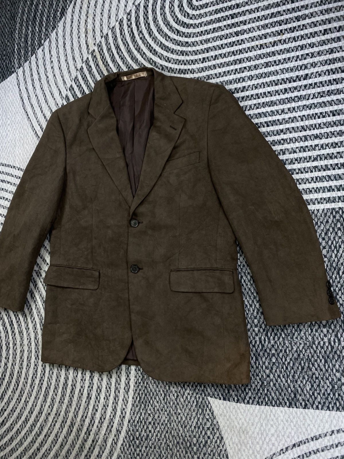 Kansai Yamamoto Vintage Kansai Japan Dark Brown Blazer Jacket Size US M / EU 48-50 / 2 - 4 Thumbnail