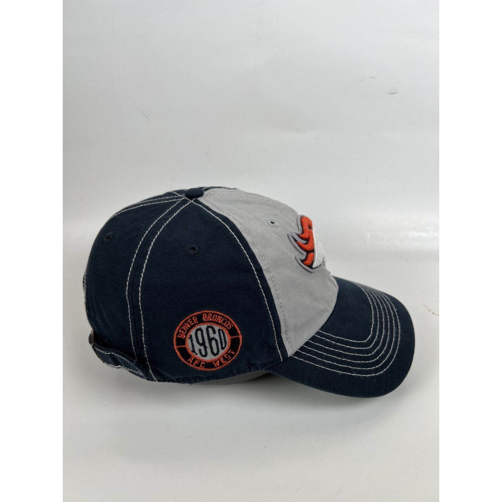 47 Brand Denver Broncos NFL '47 CLEAN UP Cap Hat Adjustable Strapback Size ONE SIZE - 5 Thumbnail