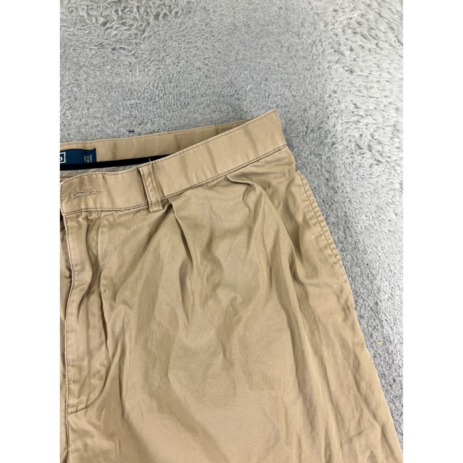 Polo Ralph Lauren Polo Ralph Lauren Shorts Adult 36 Beige Pleated Tyler Short 100% Cotton Size US M / EU 48-50 / 2 - 5 Thumbnail