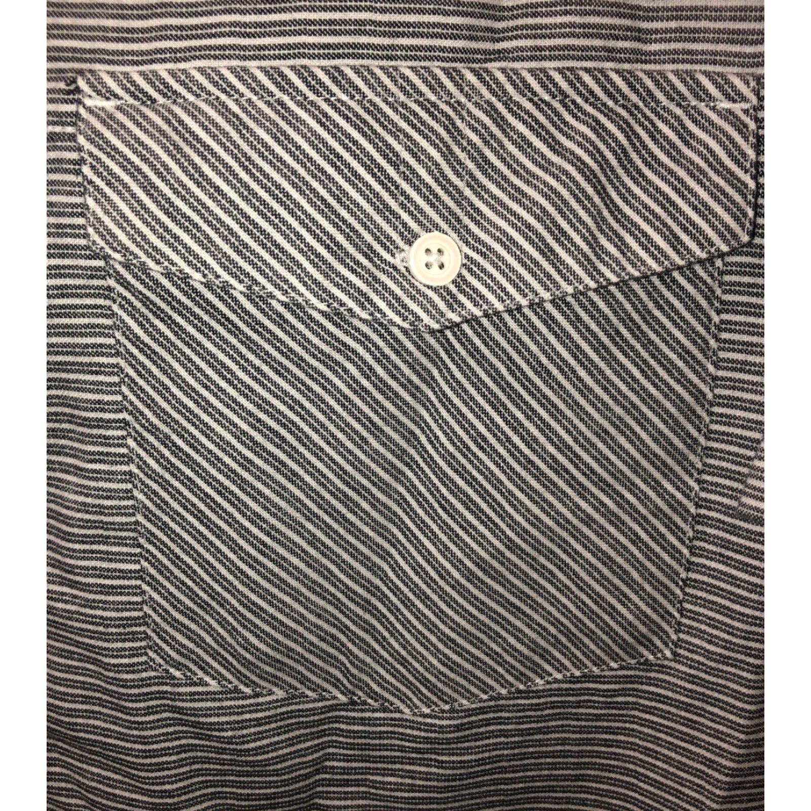 Mountain Hardwear Mountain Hardwear Shirt Mens Gray Striped Short Sleeve Button-Front XL Size US XL / EU 56 / 4 - 4 Thumbnail
