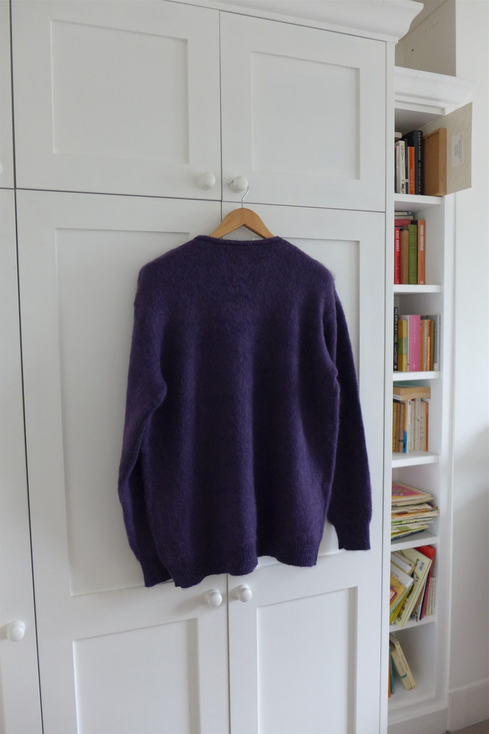 Needles Needles Purple Mohair Cardigan Size US M / EU 48-50 / 2 - 7 Thumbnail