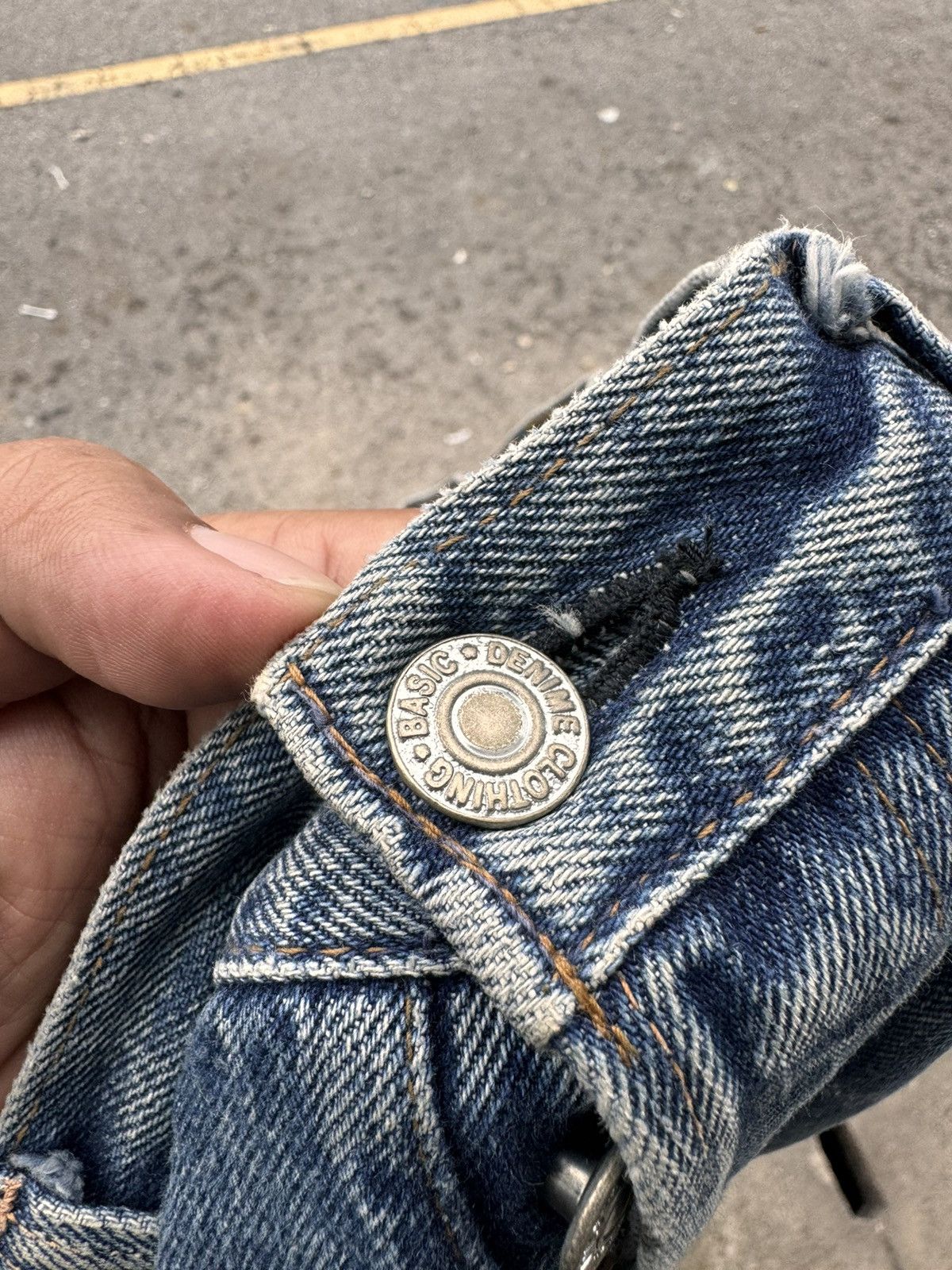 Denime × Japanese Brand Denime Selvedge Vintage Jeans Japan Size 34 Size US 34 / EU 50 - 12 Thumbnail